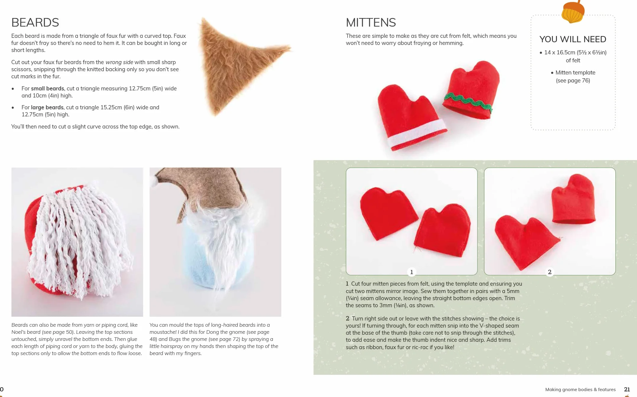 Sew Gnomes: 12 Magical Friends to Stitch