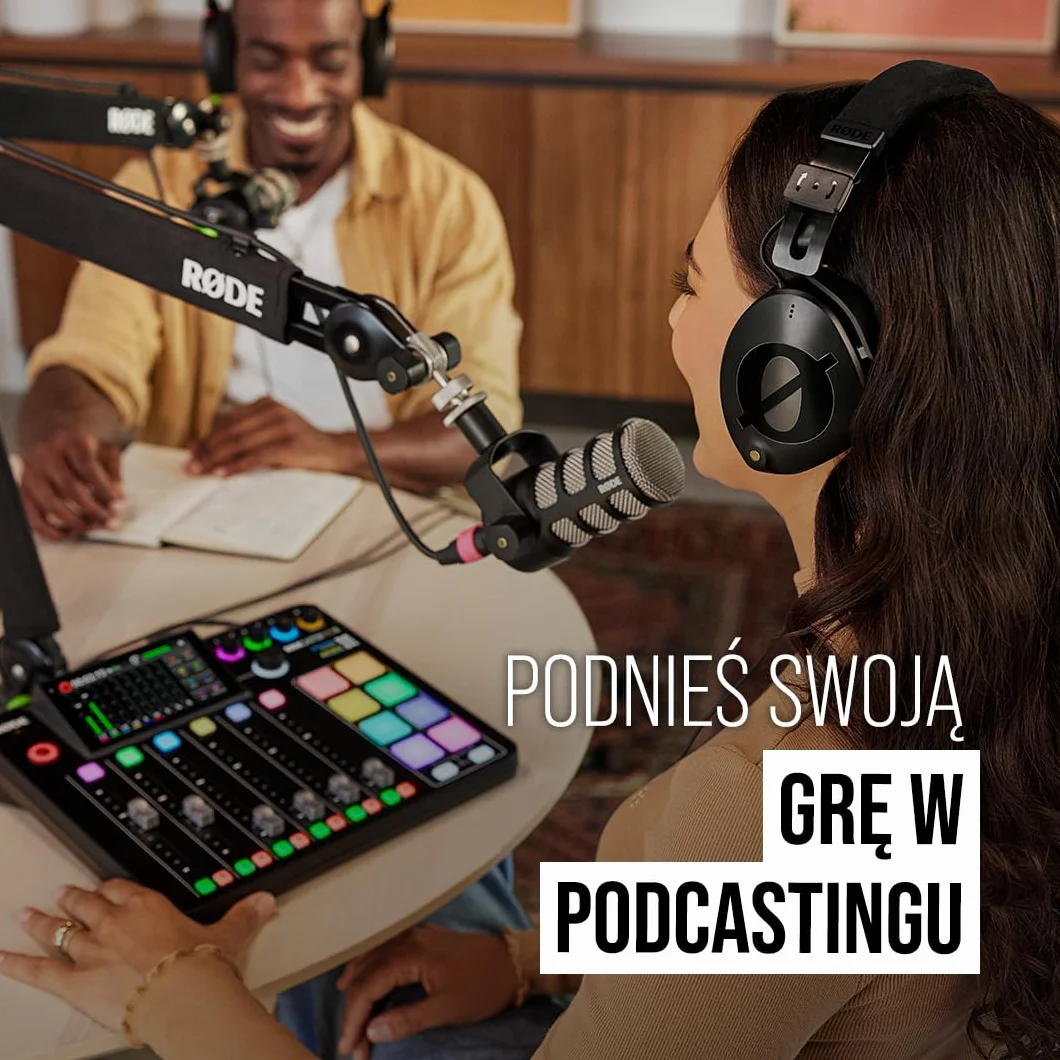 RØDE RØDE Podmic Mikrofon Dynamiczny, Czarny, L