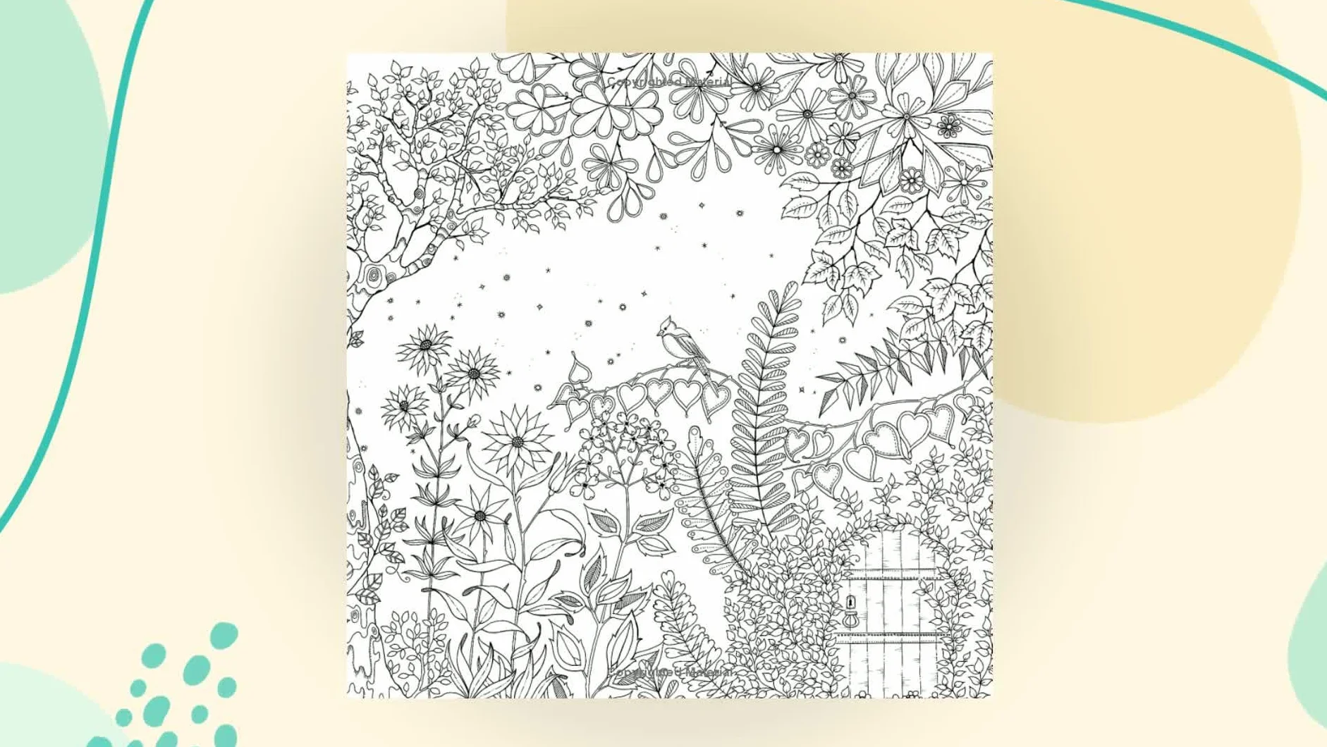 Secret Garden: An Inky Treasure Hunt and Colouring Book: 1: An Inky Treasure Hunt and Coloring Book for Adults