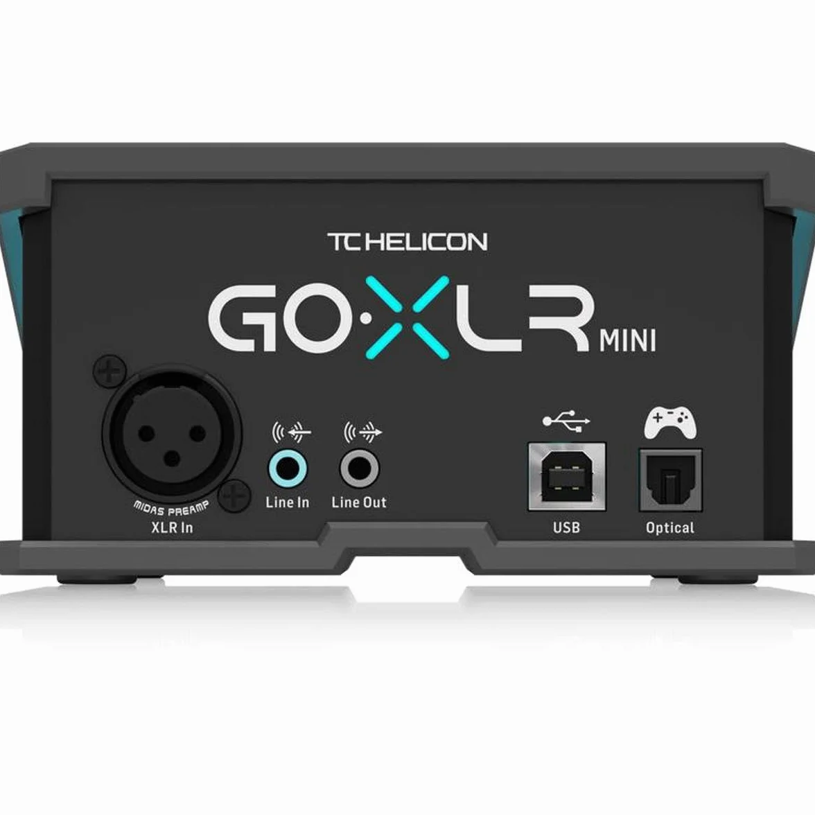Tc Helicon Go Xlr Mini Mikser i Interfejs Audio, Czarny, 239×216×116mm