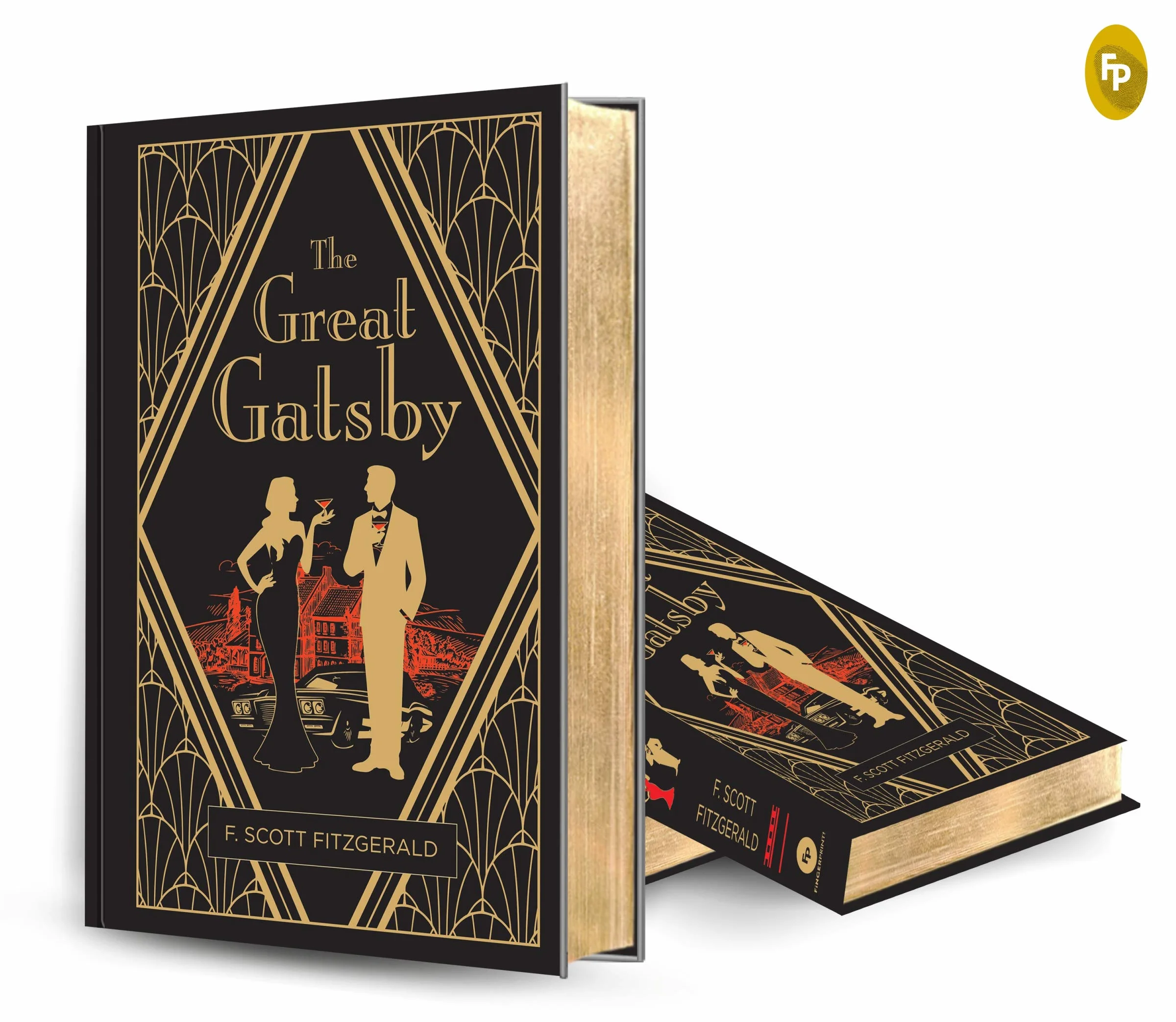 The Great Gatsby (Deluxe Hardbound Edition): A Masterpiece of American Classic Jazz Age F. Scott Fitzgerald Novel Tragic Romance Perfect Pick for ... and the Hollowness of the Upper Class