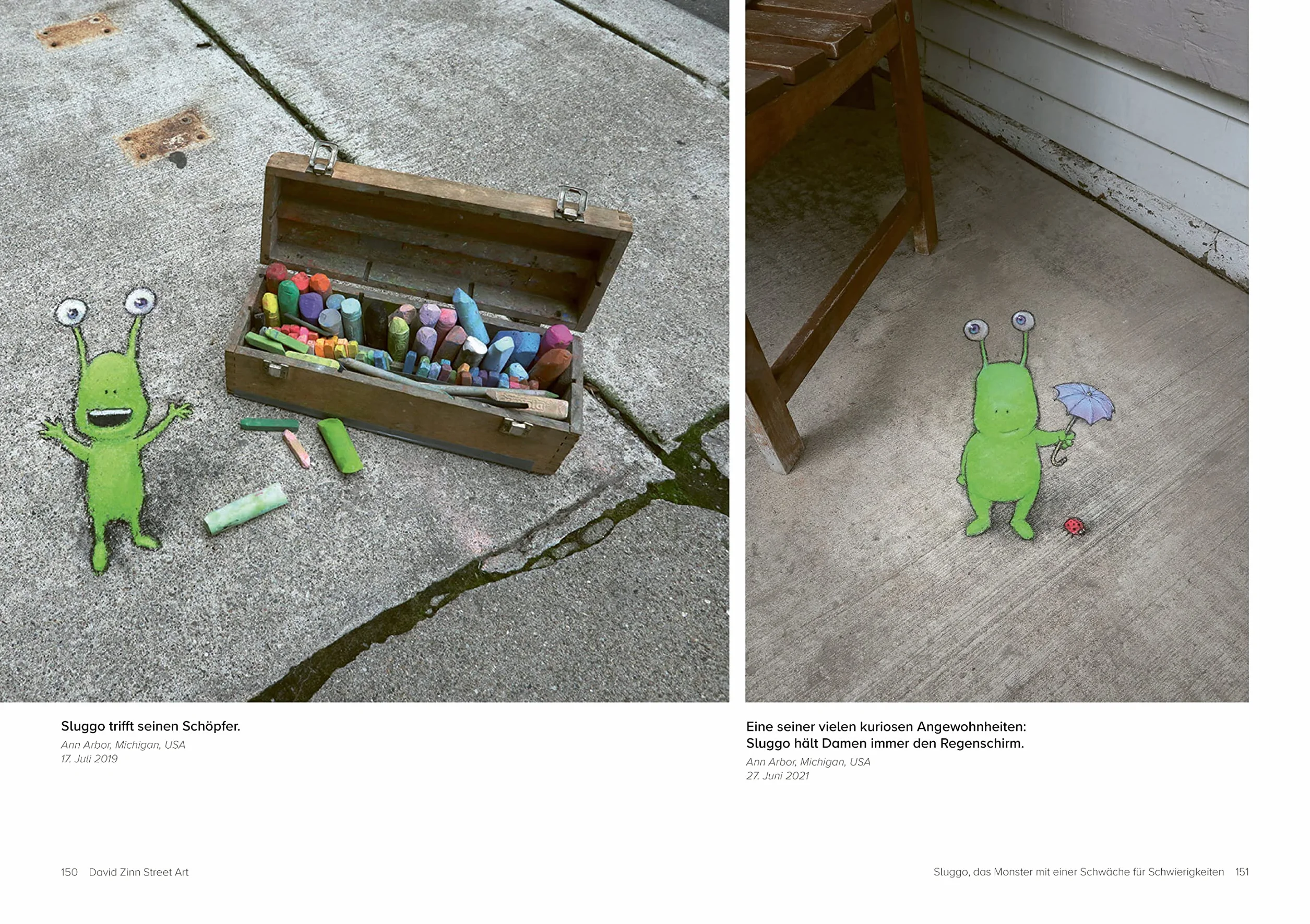 David Zinn. Street Art