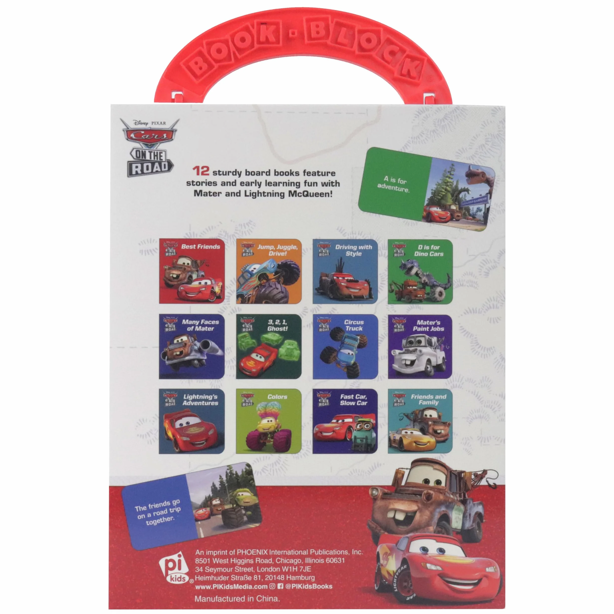 Disney Pixar Cars on the Road: 12 Board Books