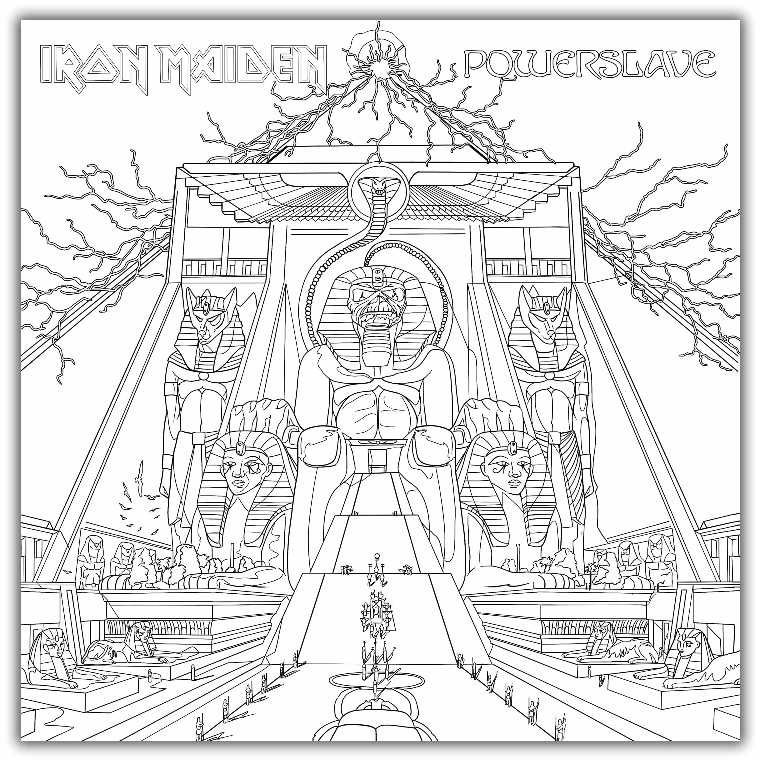 The Official Iron Maiden Colouring Book