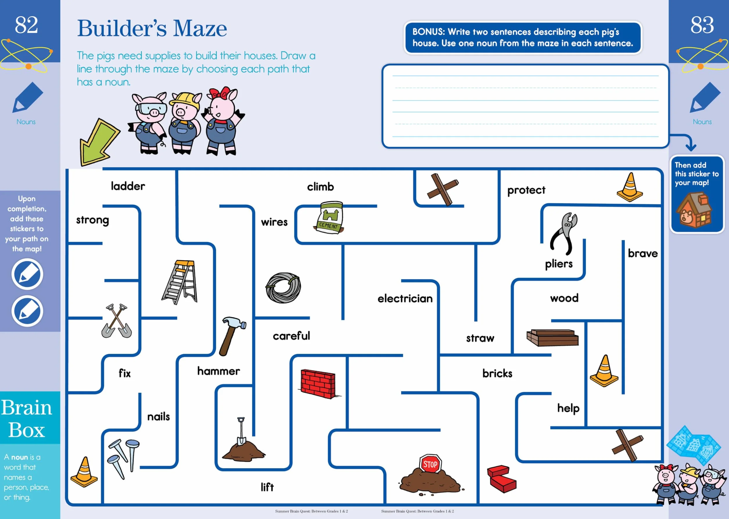 Summer Brain Quest: Between Grades 1 & 2