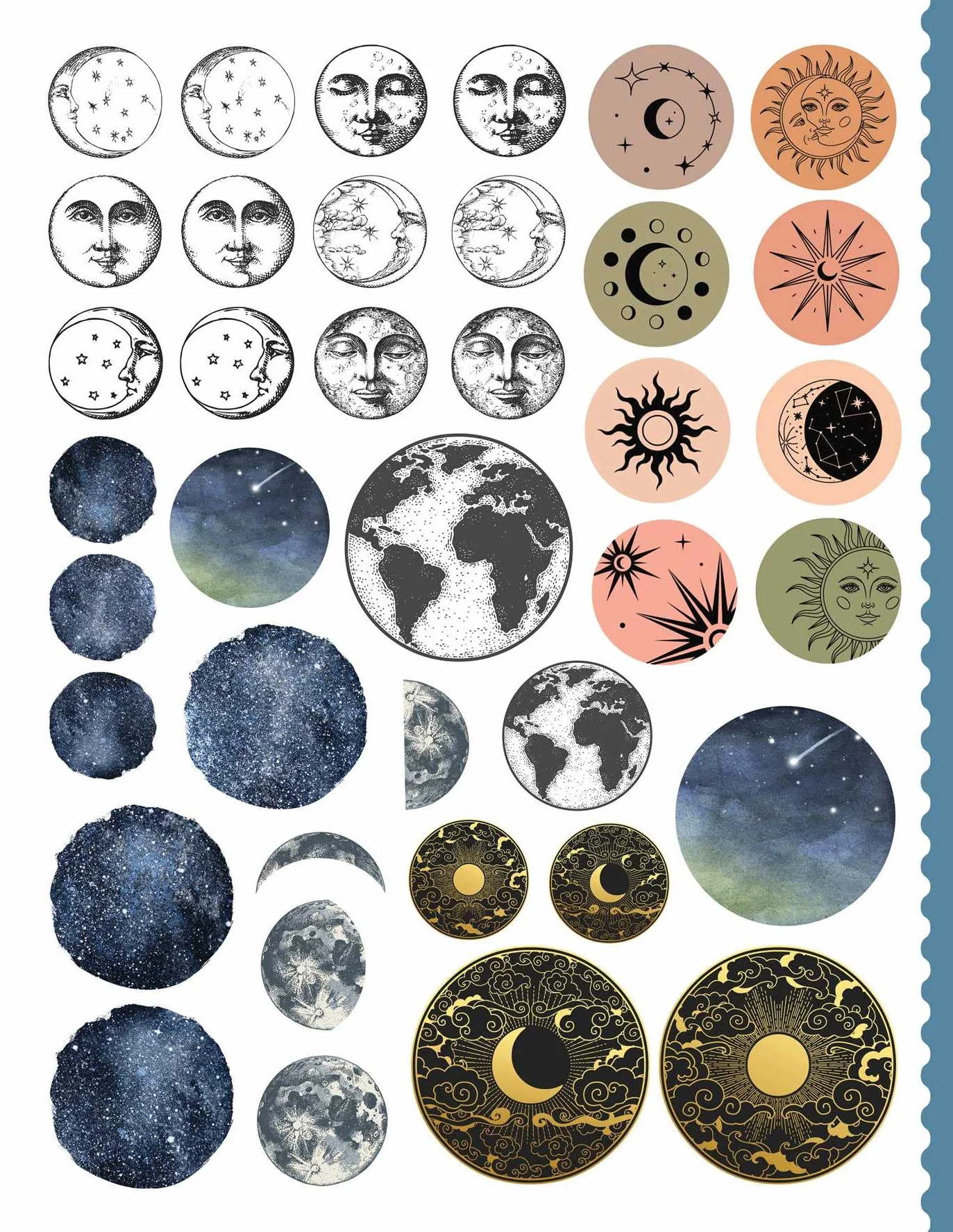 Junk Journal Cutouts: Vintage Designs: From Botanicals to Travel, 350+ Timeless Images for Creative Journaling