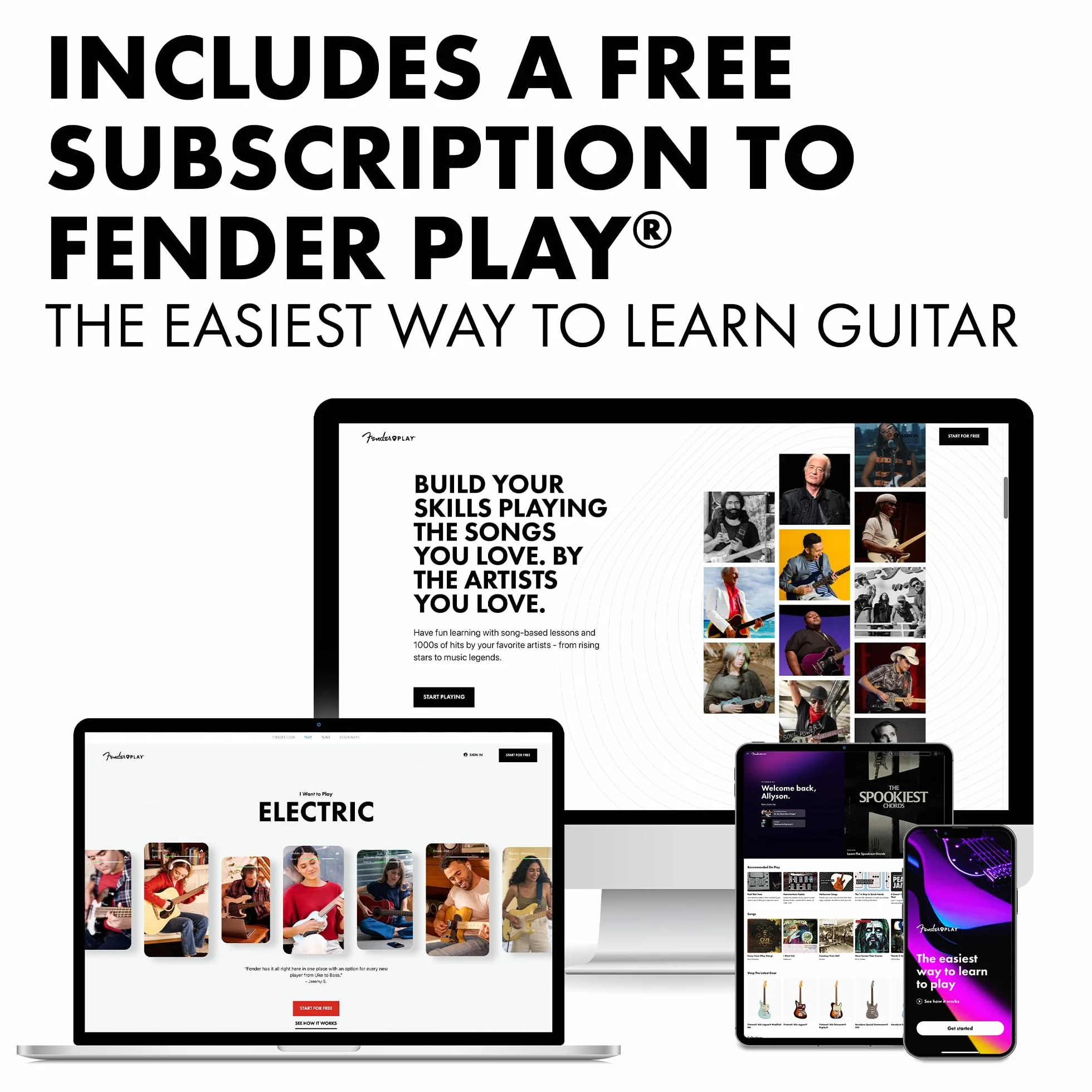 Fender Squier Debut Series HT HSS Stratocaster gitara elektryczna czarna