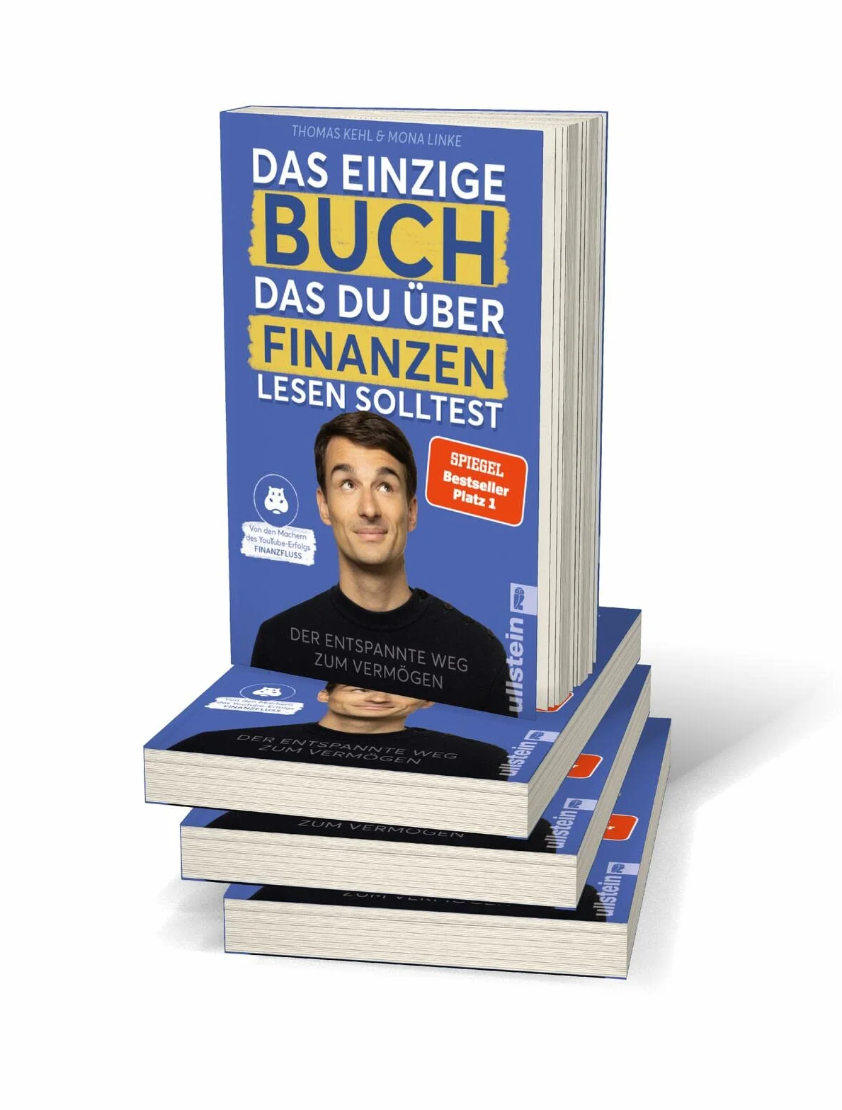 Das einzige Buch, das Du über Finanzen lesen solltest: Der entspannte Weg zum Vermögen - Von den Machern des YouTube-Erfolgs »Finanzfluss« | Ratgeber für Geldanlage an der Börse mit ETF & Aktien