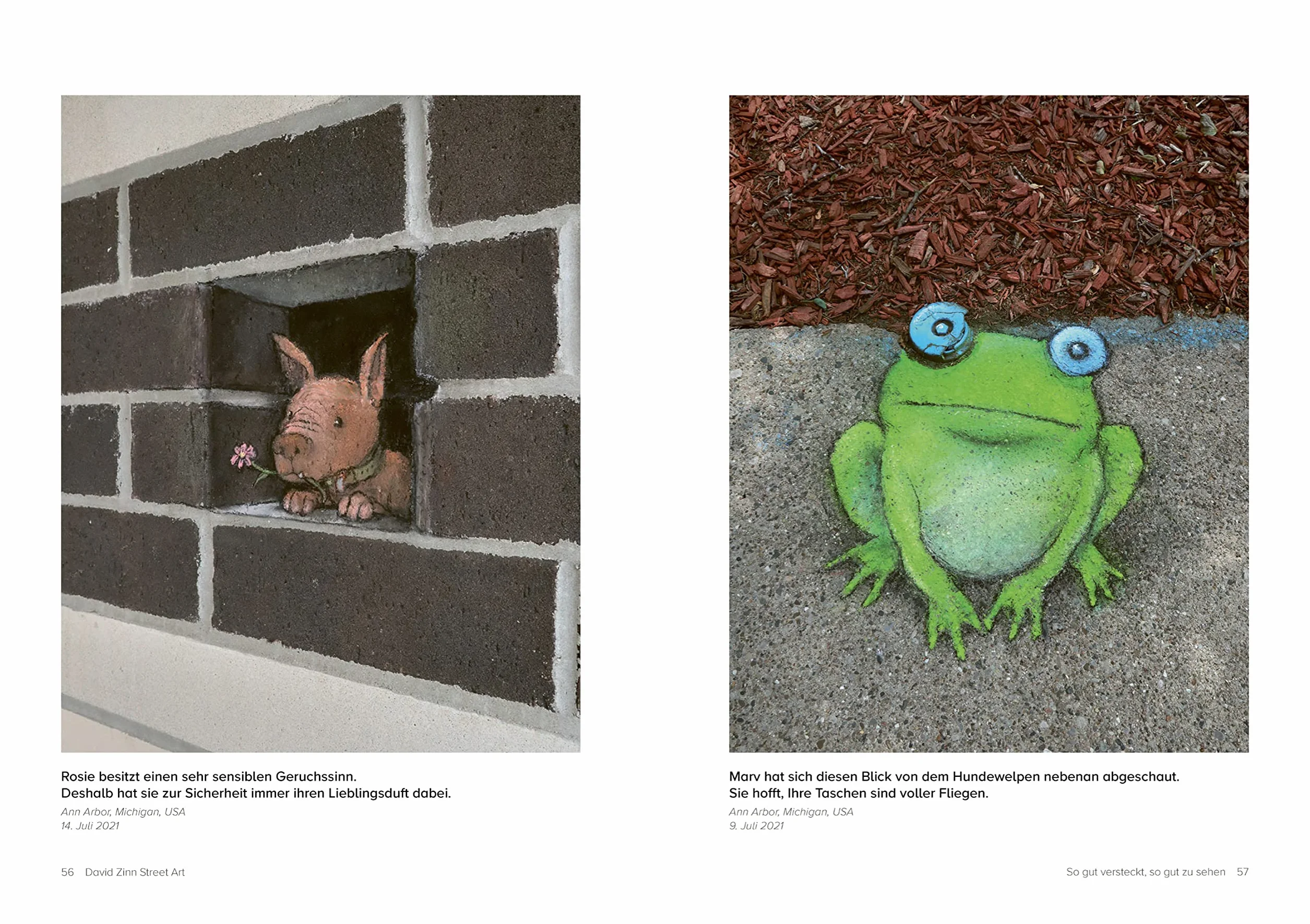David Zinn. Street Art