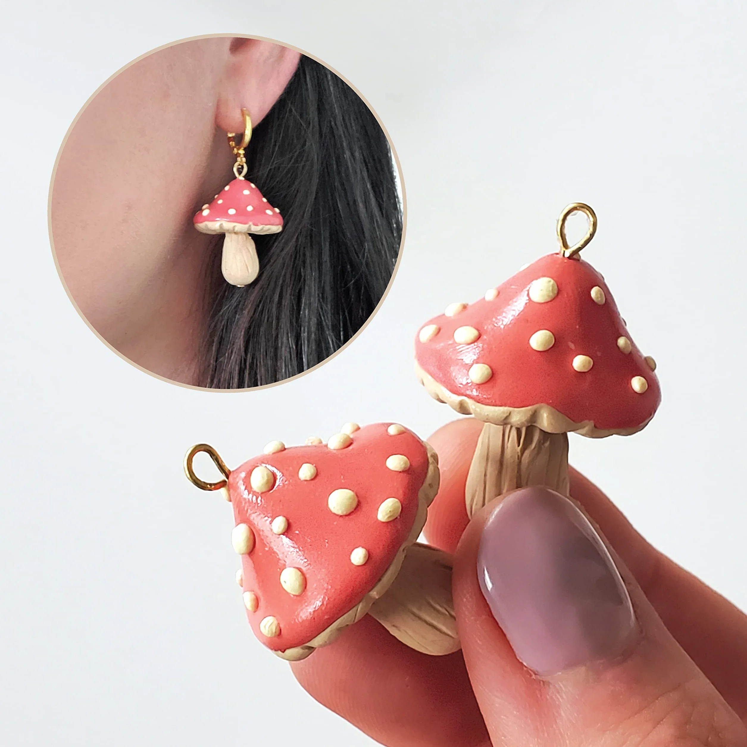 Making Polymer Clay Earrings: Essential Techniques and 20 Step-By-Step Beginner Jewelry Projects