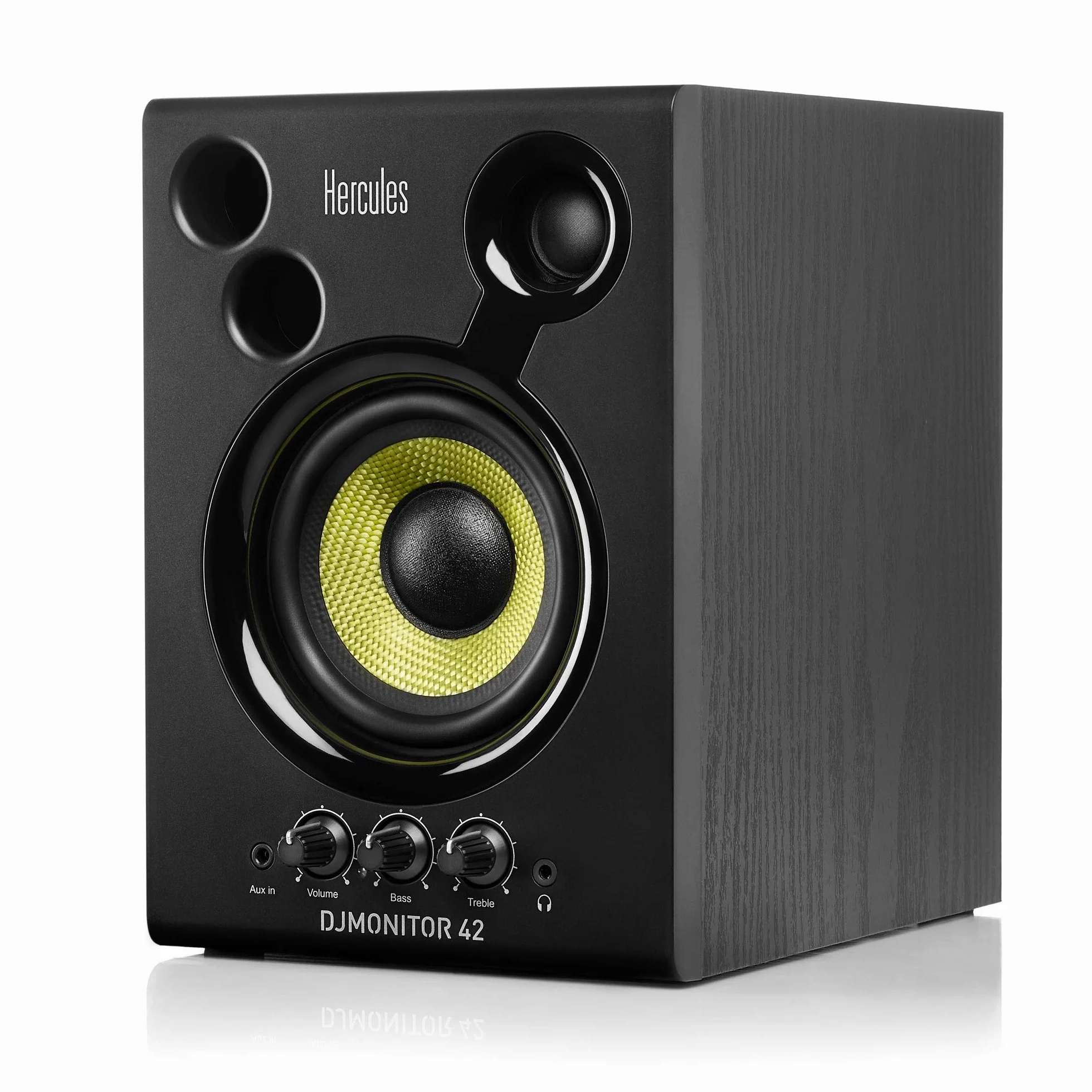 Hercules DJMonitor 42 – Aktywne głośniki DJ 80 W 4-calowy woofer Bass-Reflex