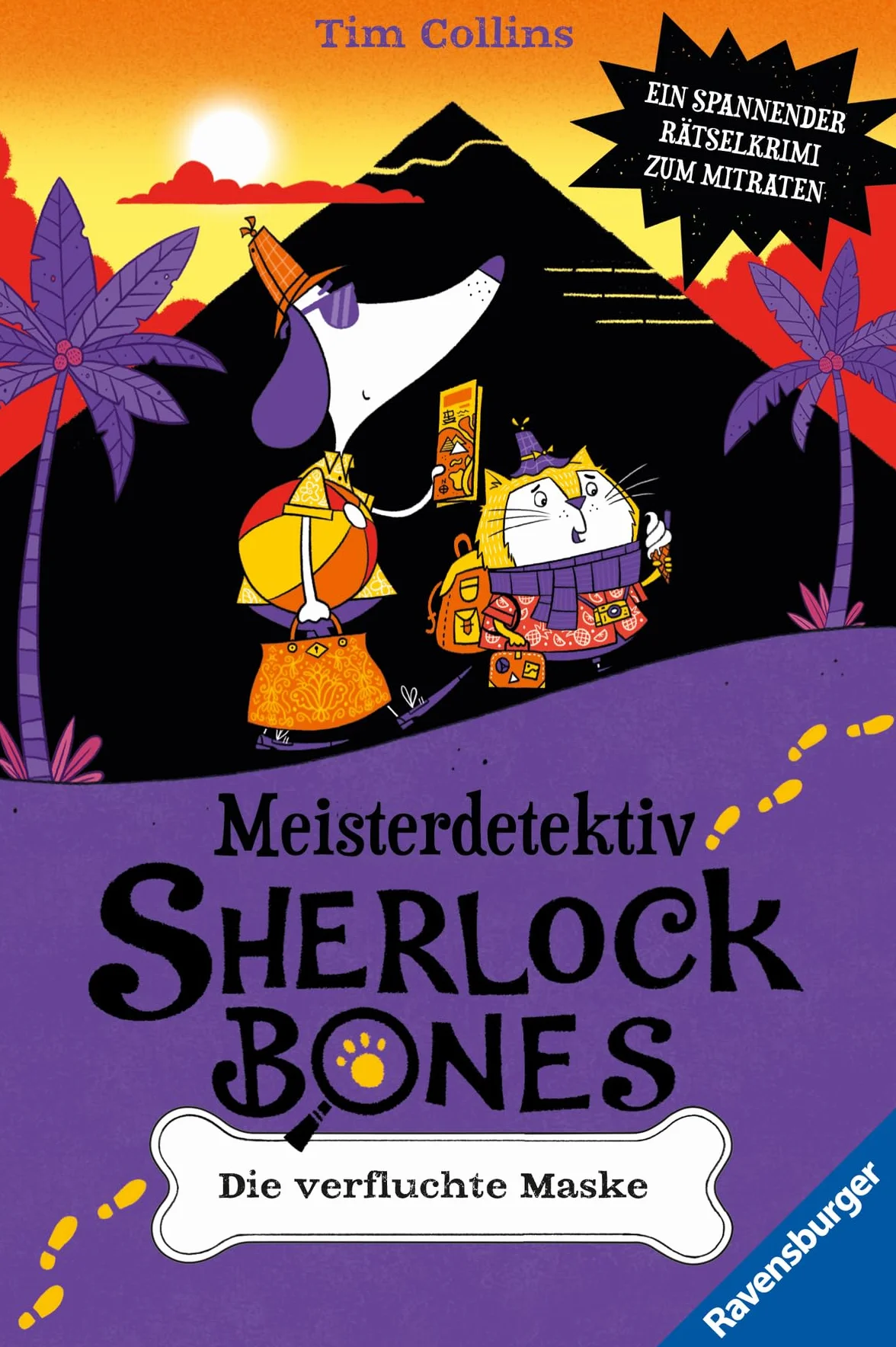 Meisterdetektiv Sherlock Bones, Band 2 - Die verfluchte Maske
