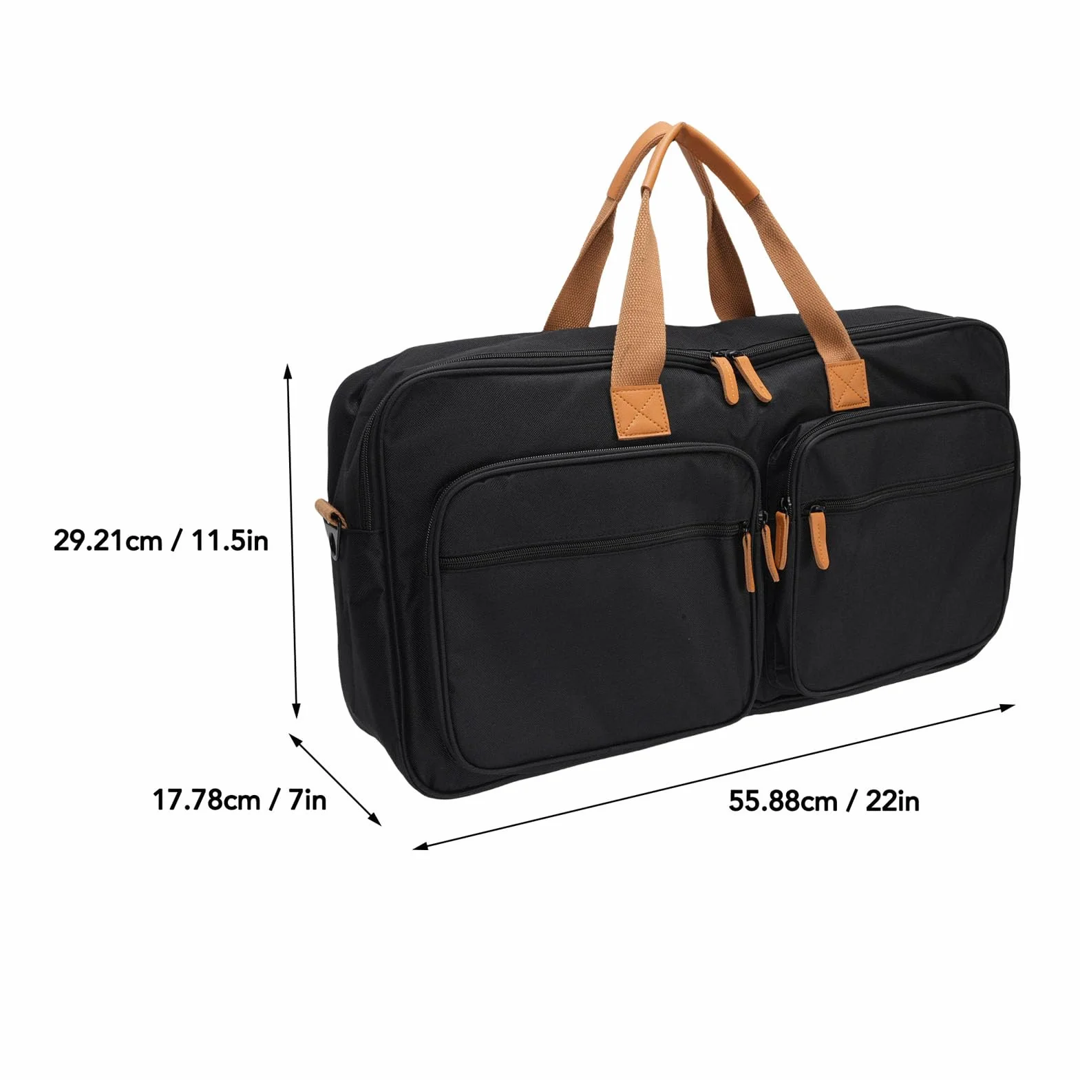 Jeffergarden Etui na kontroler DJ 22x7x11,5 cala Pasuje do DDJ FLX4 SB3 SB2 400 RB z paskiem na ramię