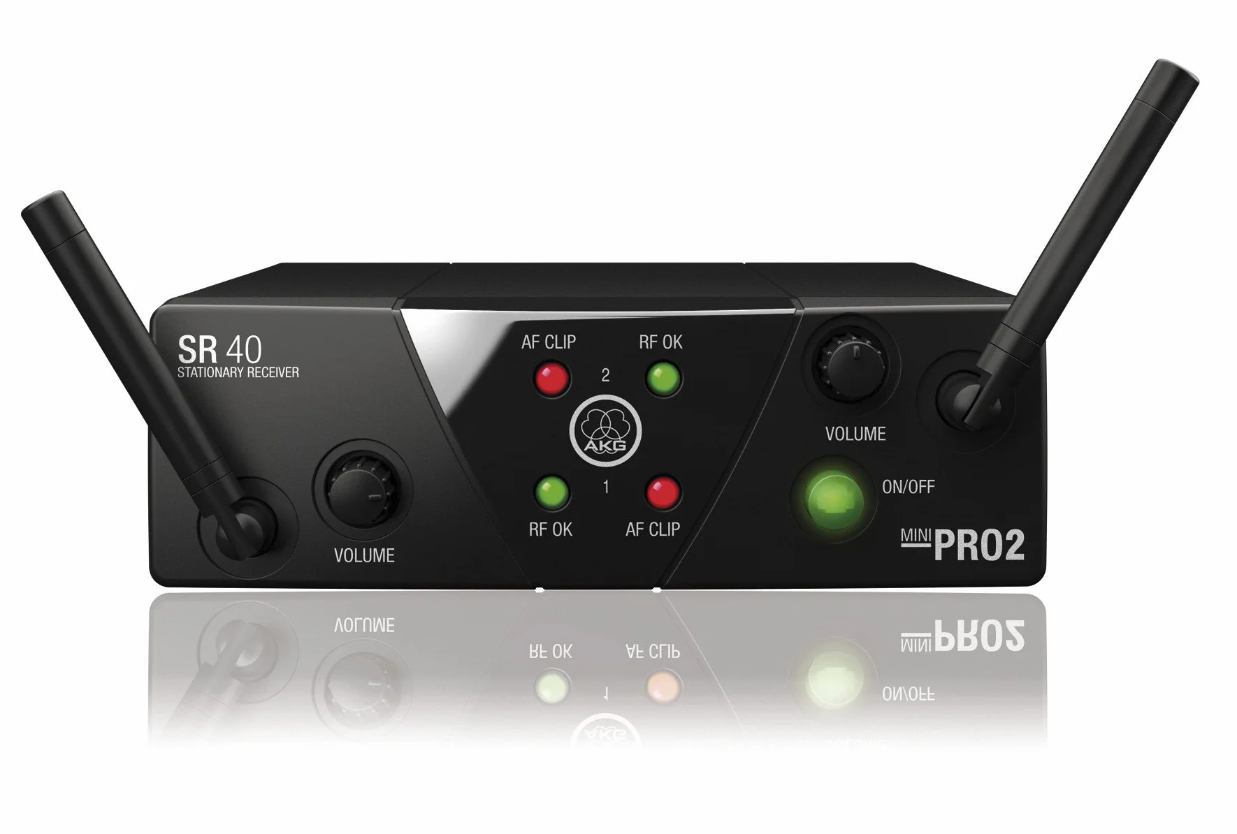 AKG WMS40 Mini podwójny system wokalny - podwójny mikrofon, ISM/CH70