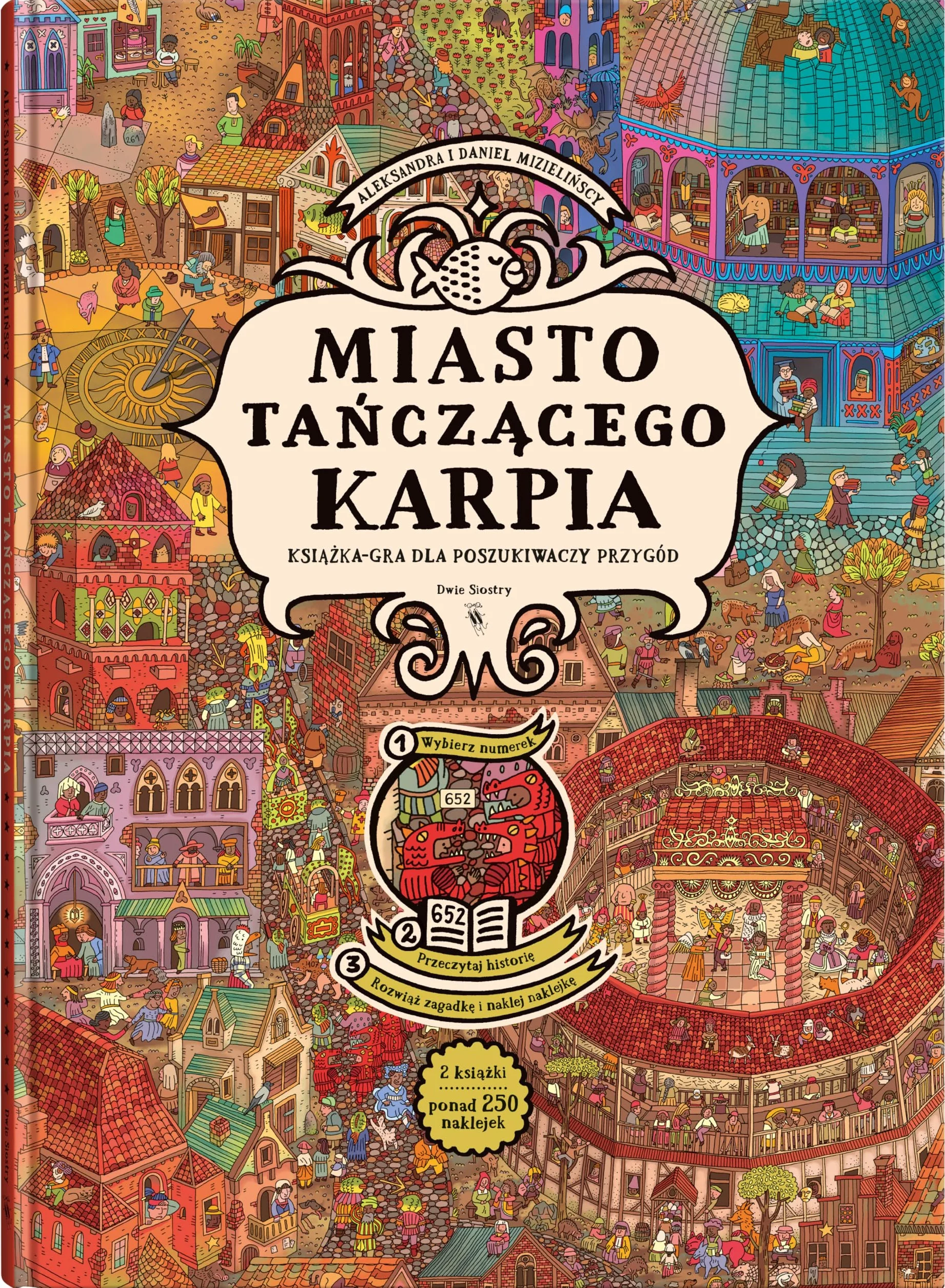 MIASTO TAŃCZĄCEGO KARPIA: Książka-gra dla poszukiwaczy przygód