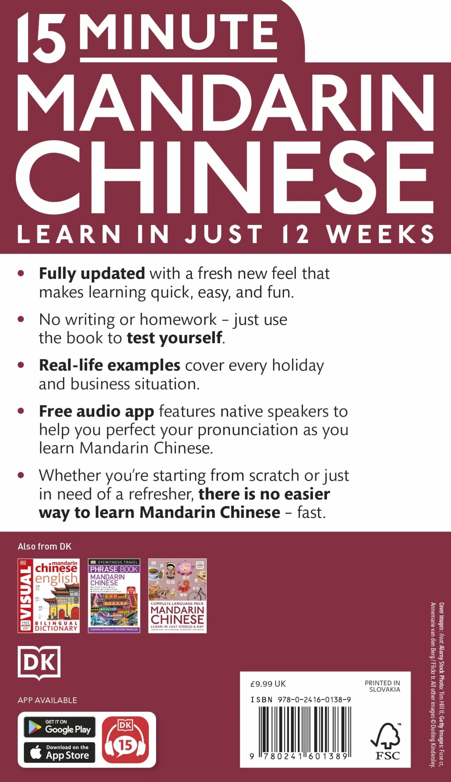 15 Minute Mandarin Chinese: Learn in Just 12 Weeks