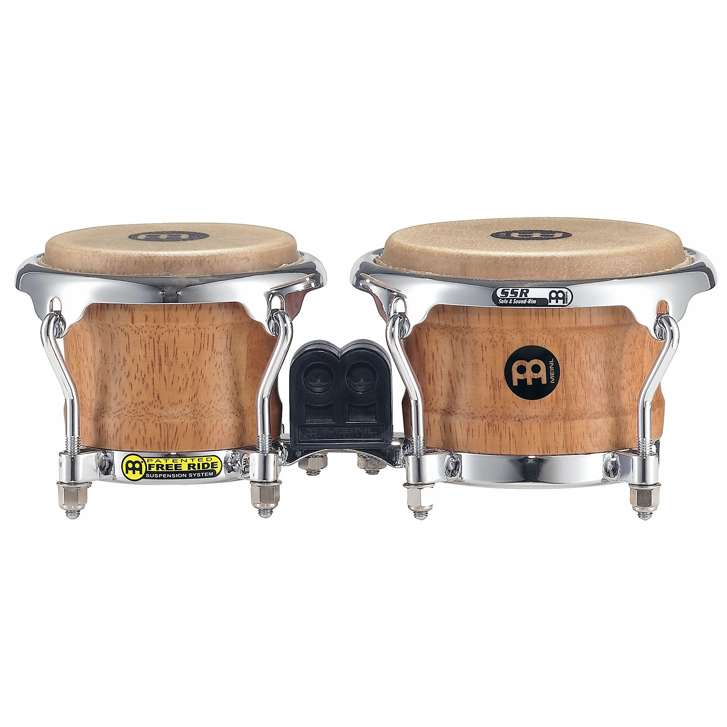 Meinl Mini Bongos FWB100, 3 1/2"+4 1/4", Super Natural - Bongo