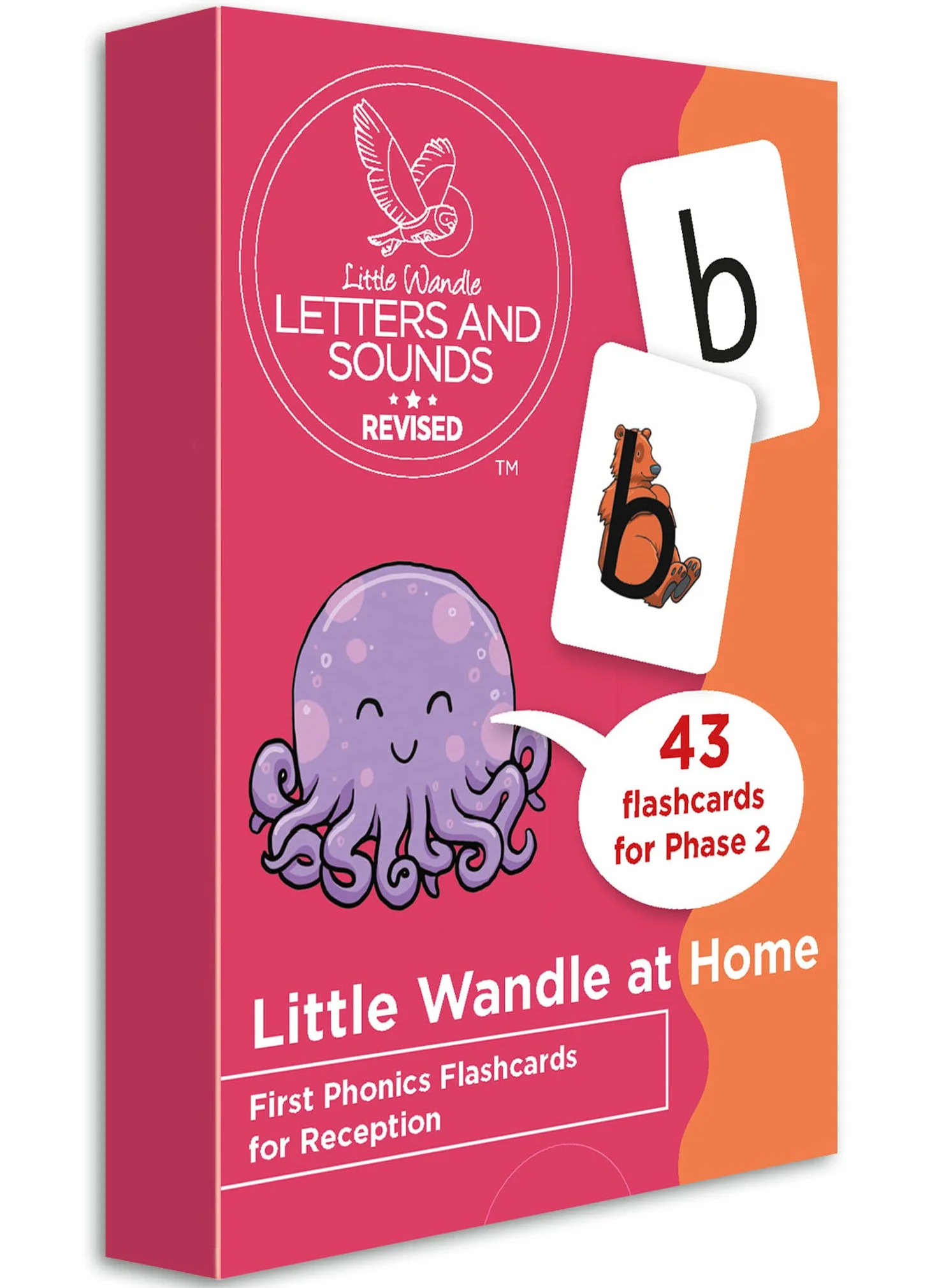 Little Wandle at Home First Phonics Flashcards for Reception: Phases 2 and 3