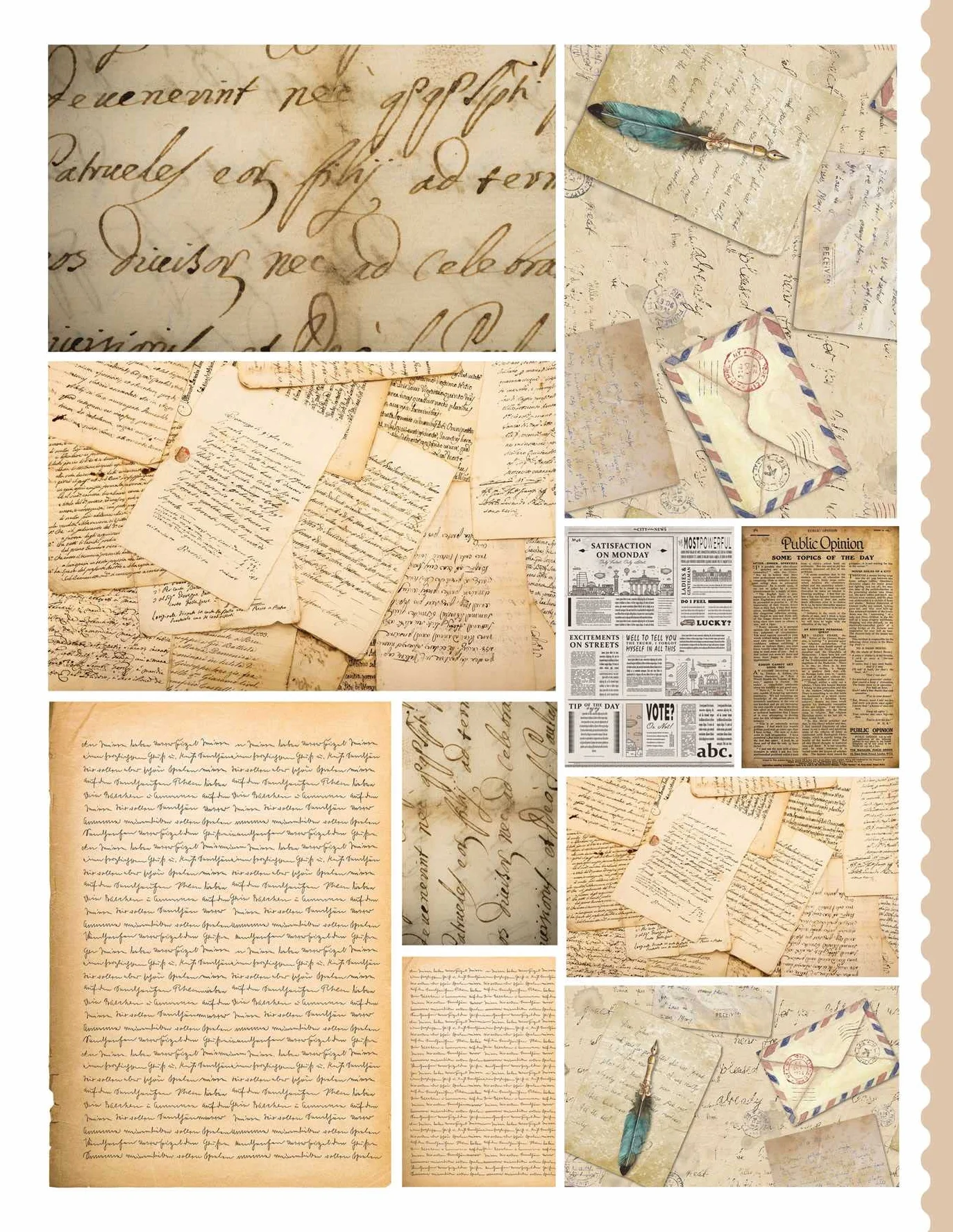 Junk Journal Cutouts: Vintage Designs: From Botanicals to Travel, 350+ Timeless Images for Creative Journaling