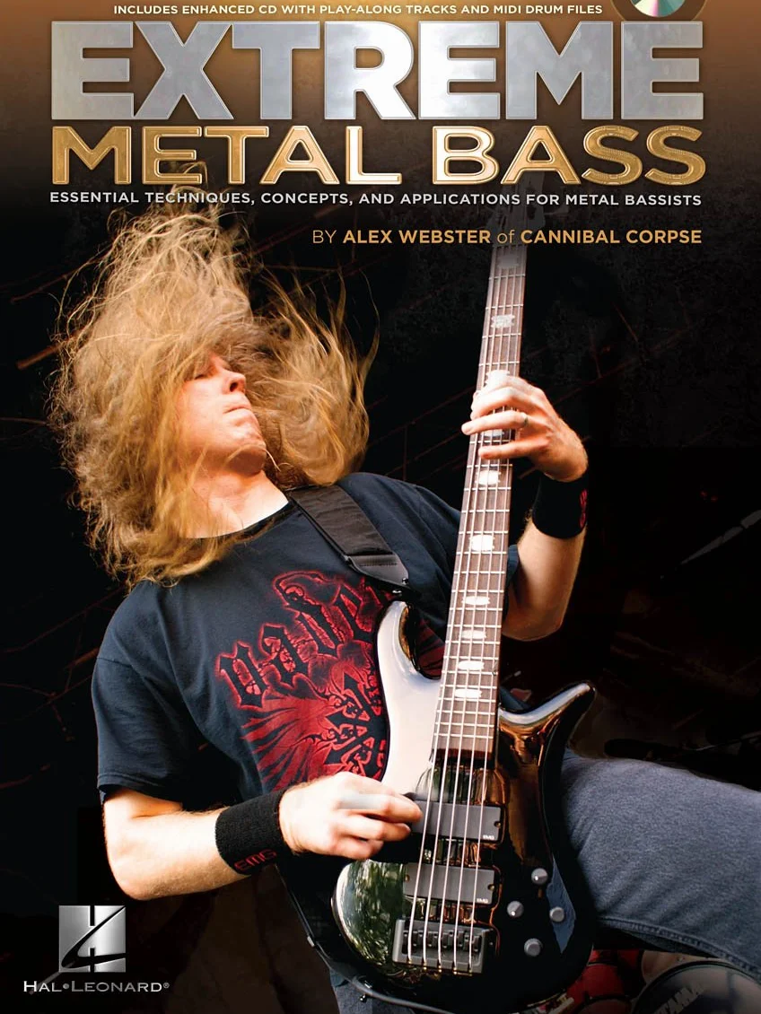 Extreme metal bass - recueil + enregistrement(s) en ligne: Essential Techniques, Concepts, and Applications for Metal Bassists