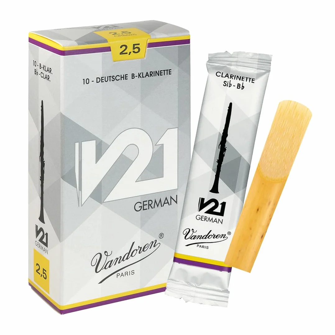 Stroik Vandoren klarnet Bb niemiecki V21 wytrzymałość: 2 1/2