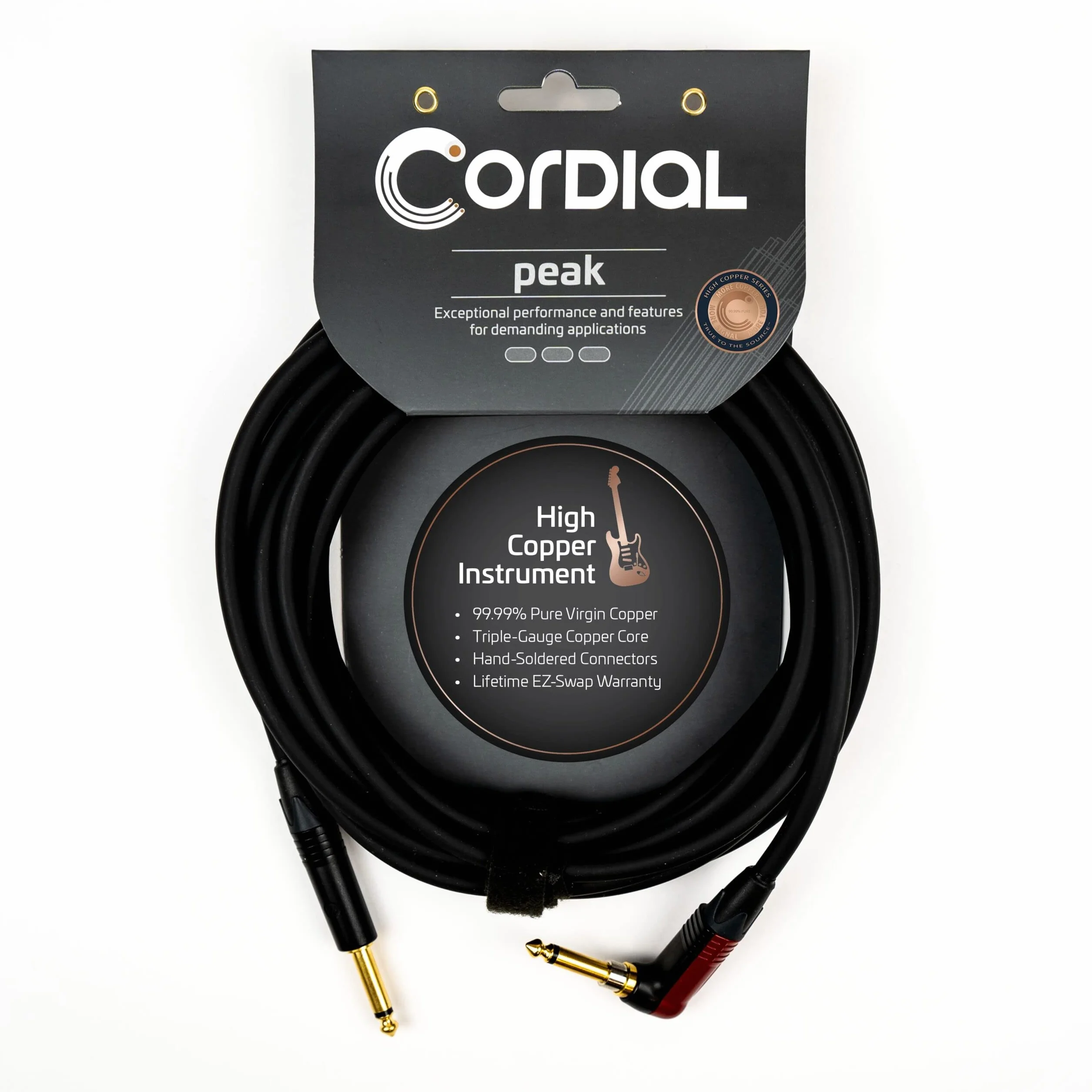 Cordial CSI 3 RP-SILENT instrument cable 3 m - Kabel instrumentalny