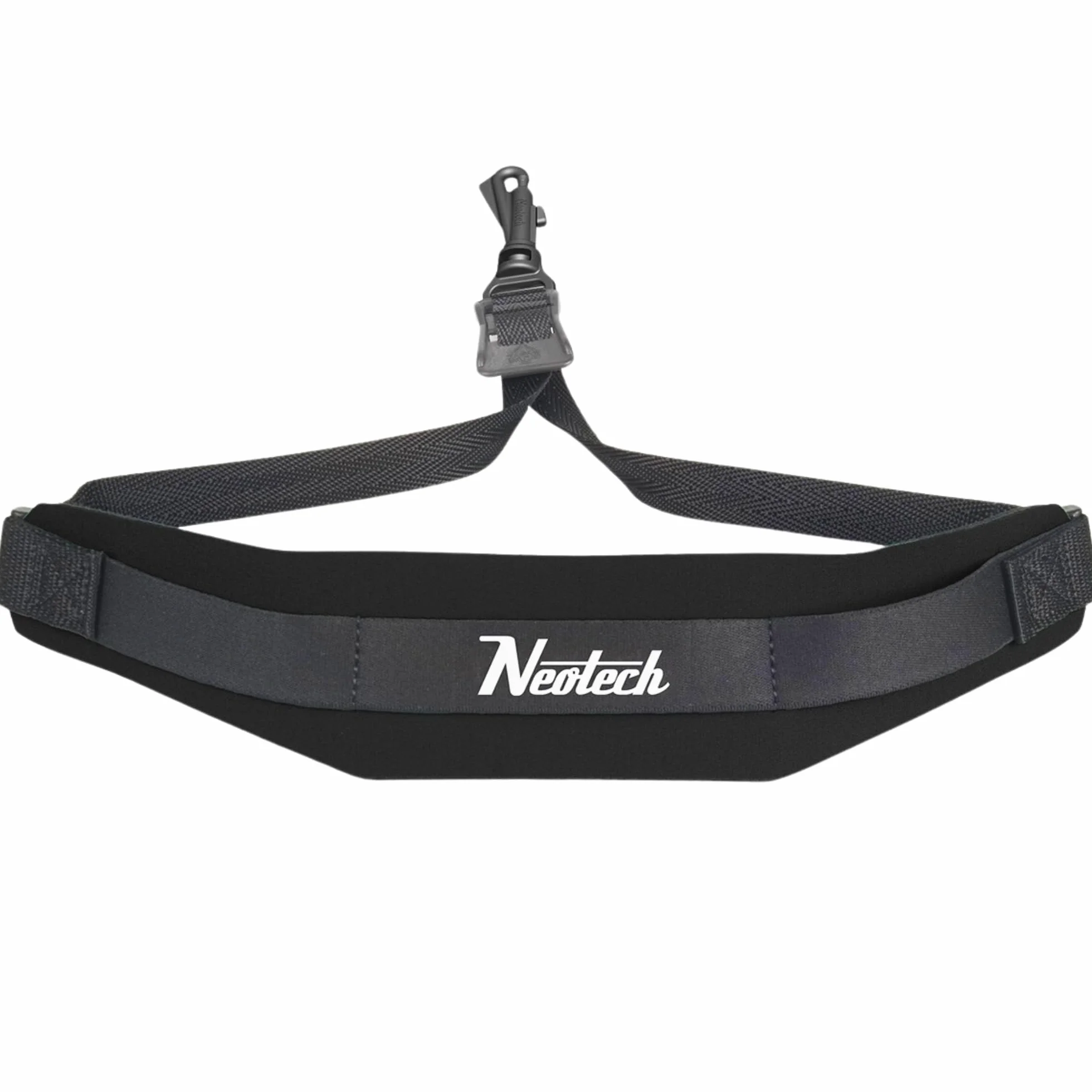 Neotech Pasek saksofonu miękki czarny XL, długość 48,3-66 cm
