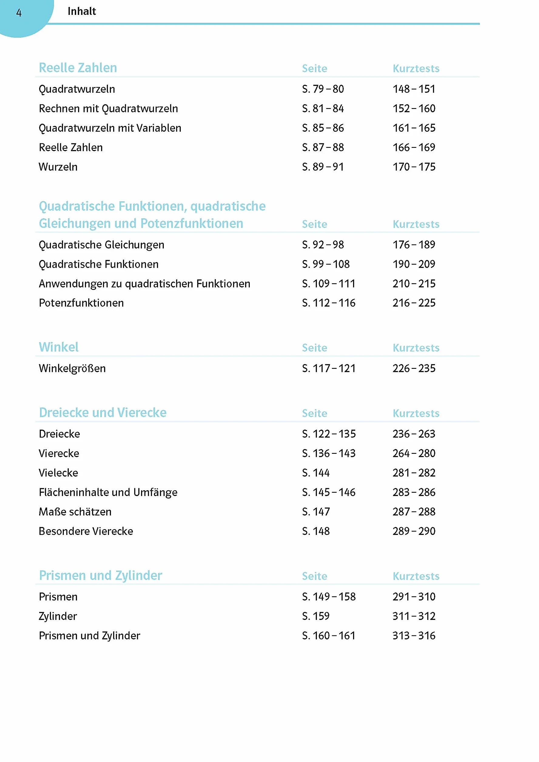 Mathe üben bis es sitzt 7./8. Klasse: 380 Kurz-Tests