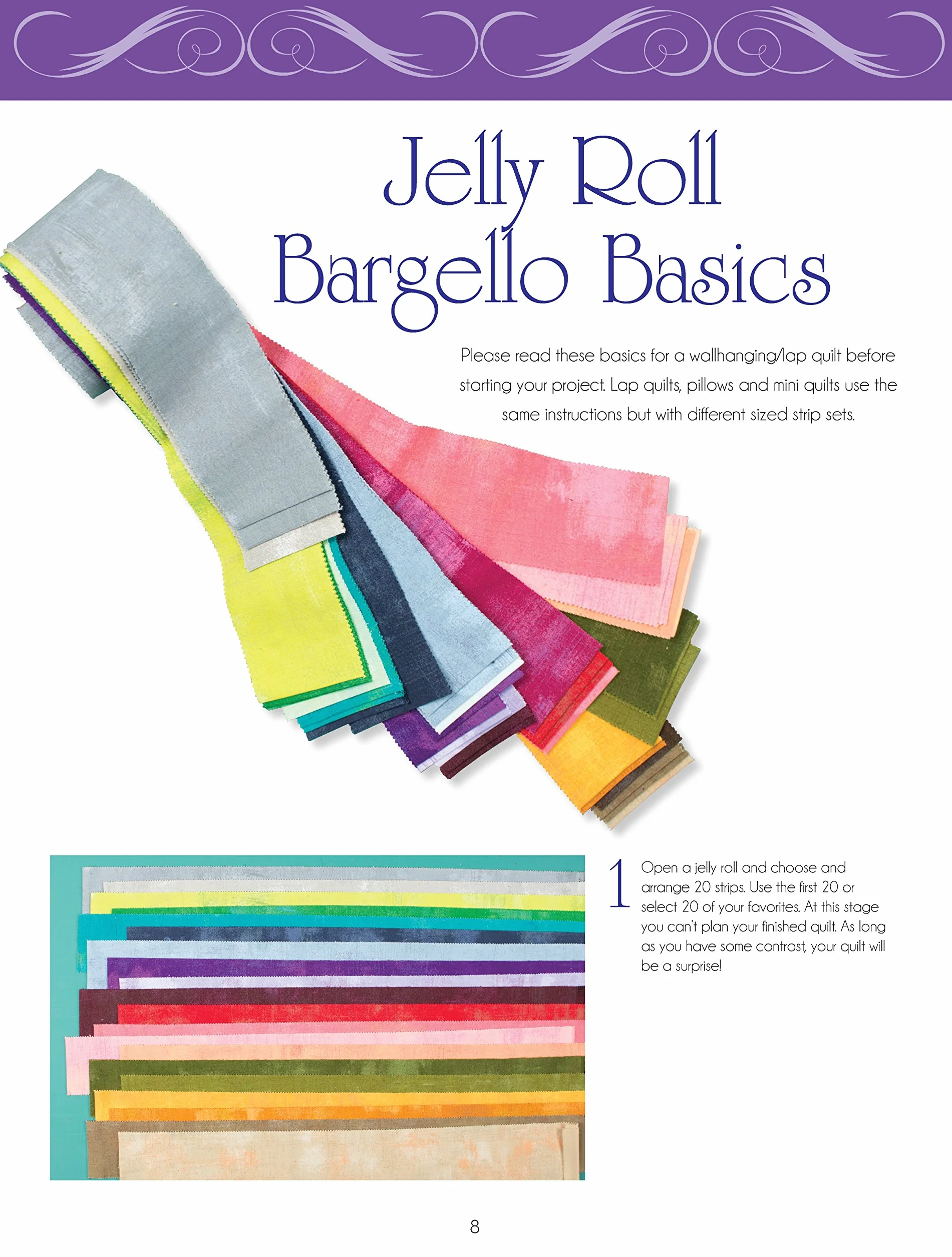 Jelly Roll Bargello Quilts