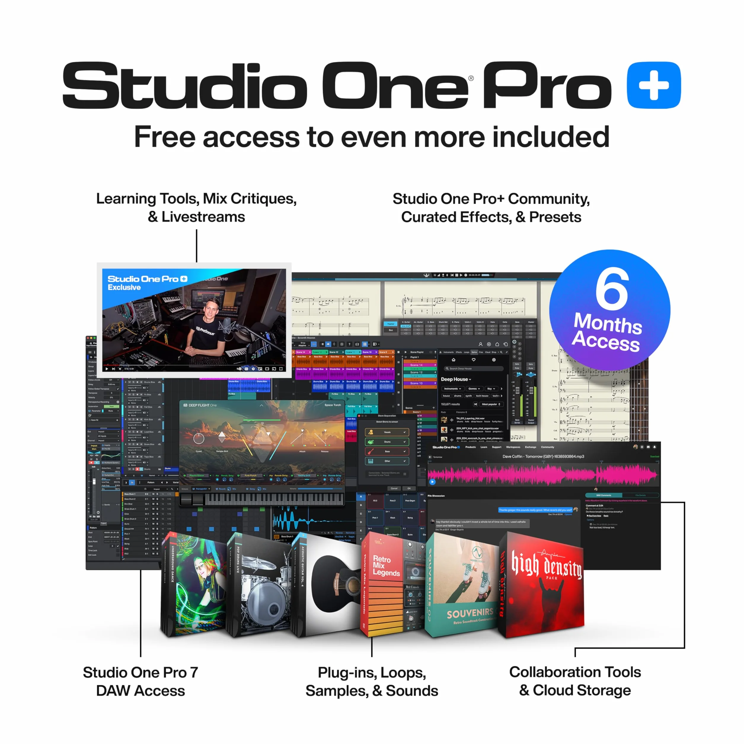 PreSonus ATOM, kontroler MIDI, kontroler do produkcji muzyki i wydajności z Studio One Artist, Ableton Live Lite i Studio Magic Software-Bundle