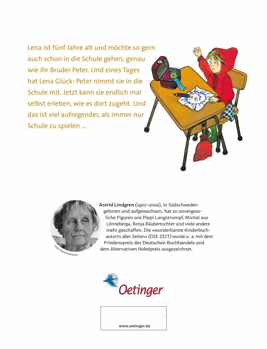 Ich will auch in die Schule gehen