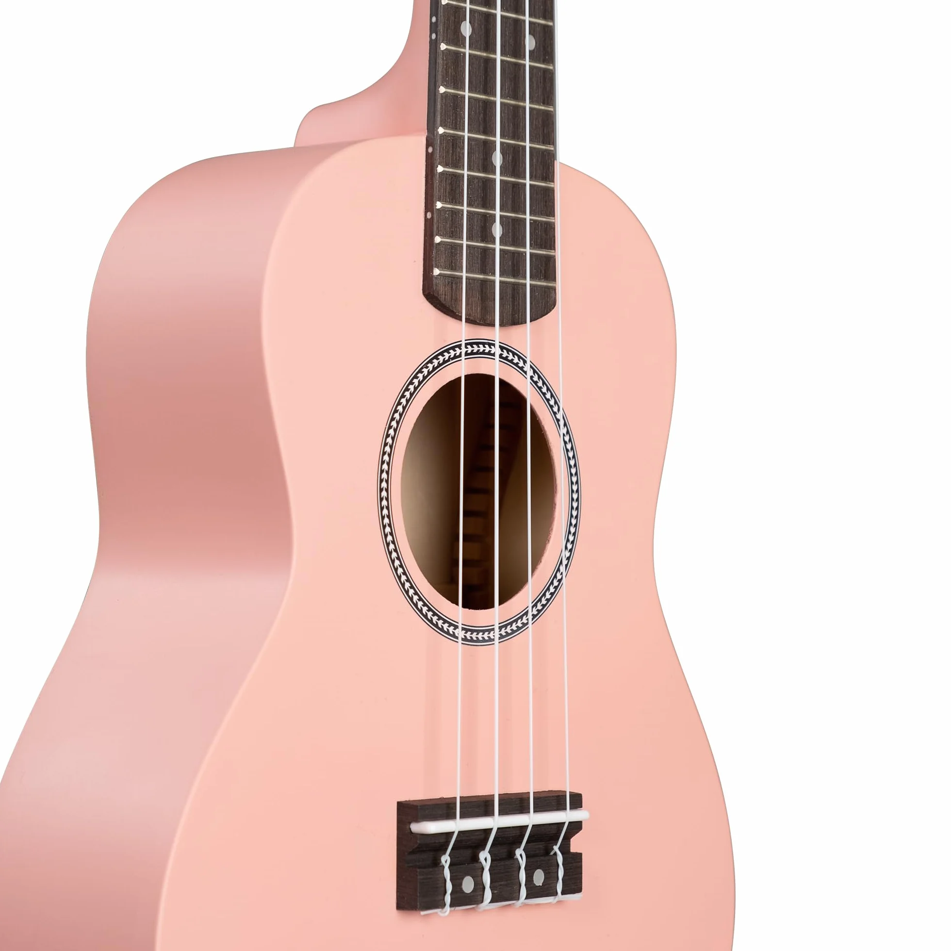 Concert Ukulele Linden Pink Set z torbą, książką i tunerem