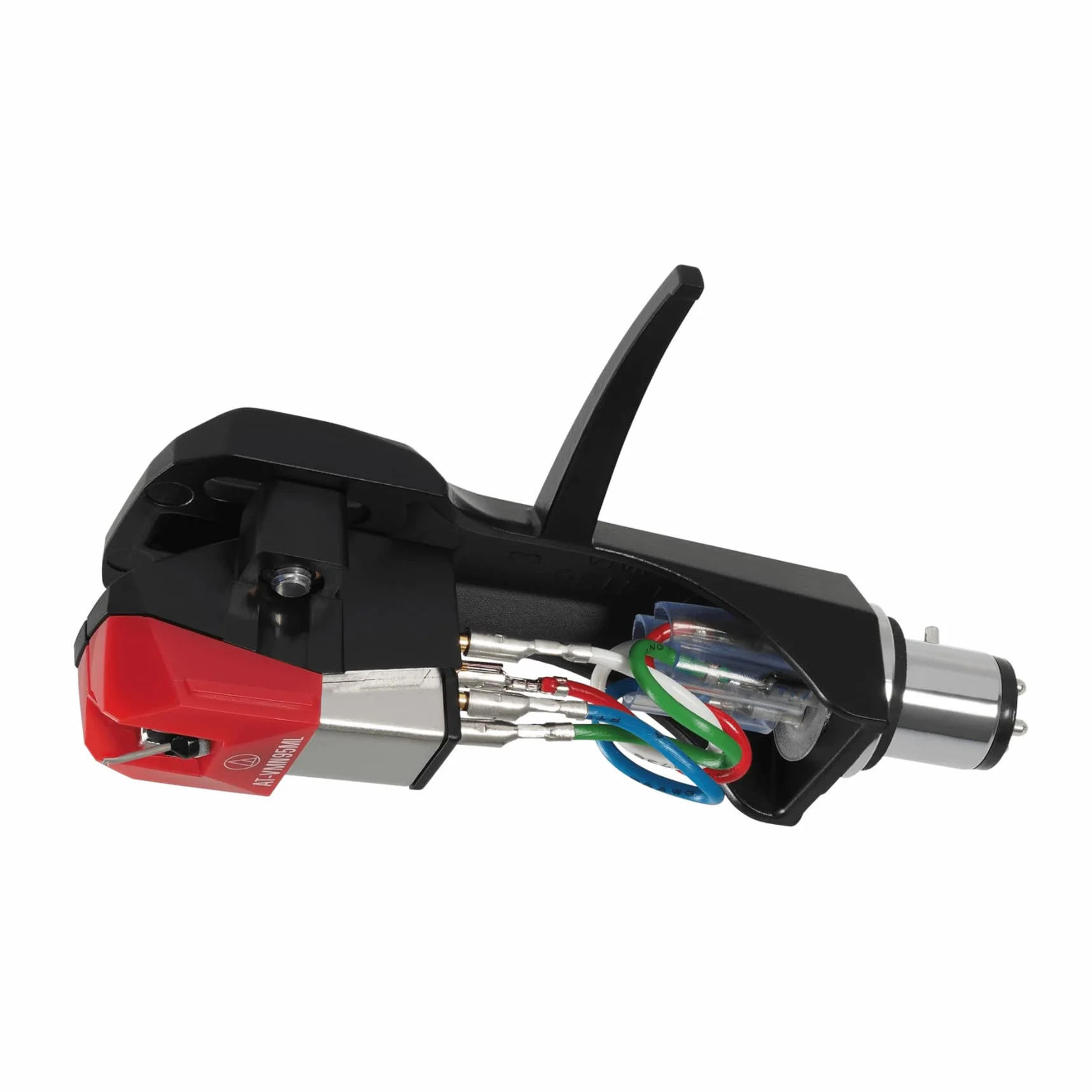 Audio-Technica AT-VM95ML/H Nakładka na głowicę/podwójny ruchomy wkład magnesowy (czarny/czerwony)
