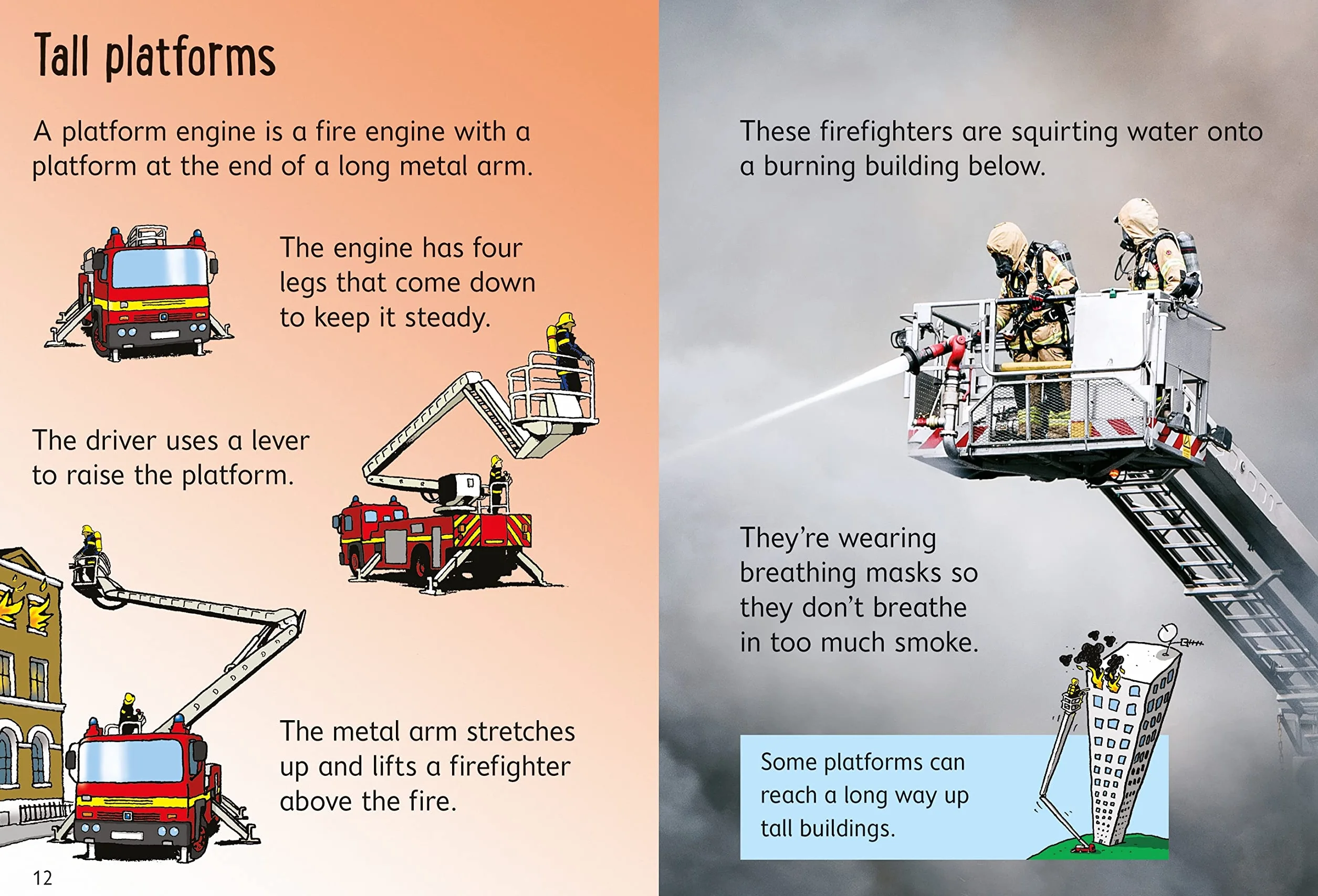Firefighters (Usborne Beginners)