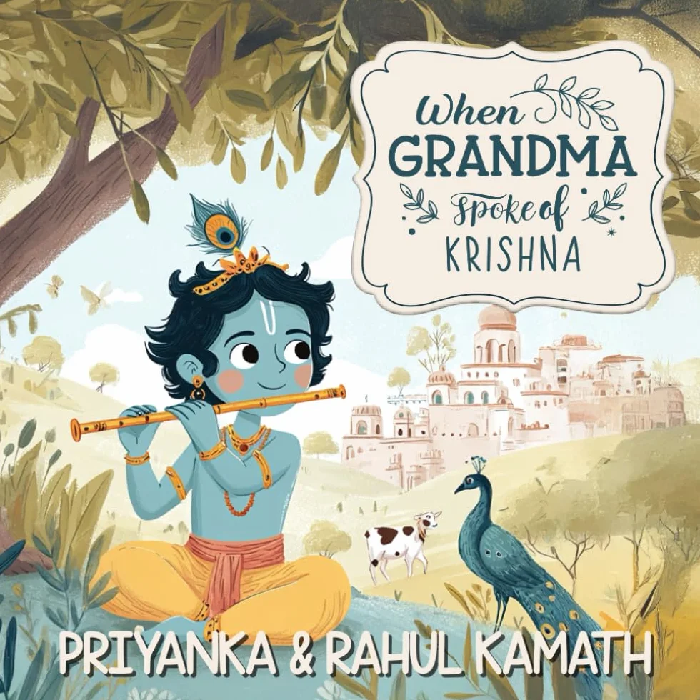 When Grandma Spoke of Krishna: Illustrated Hindu Mythology for Kids