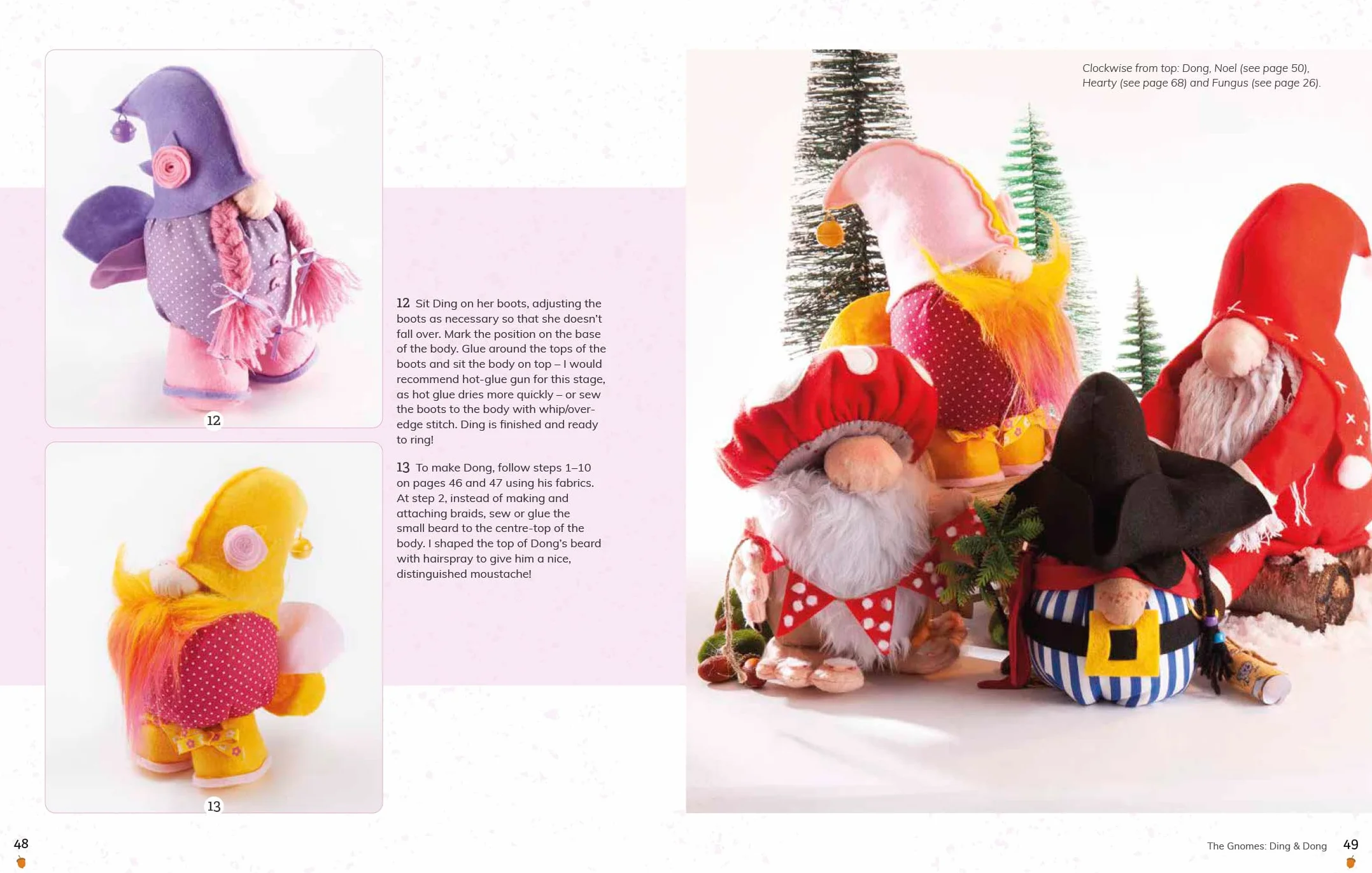 Sew Gnomes: 12 Magical Friends to Stitch