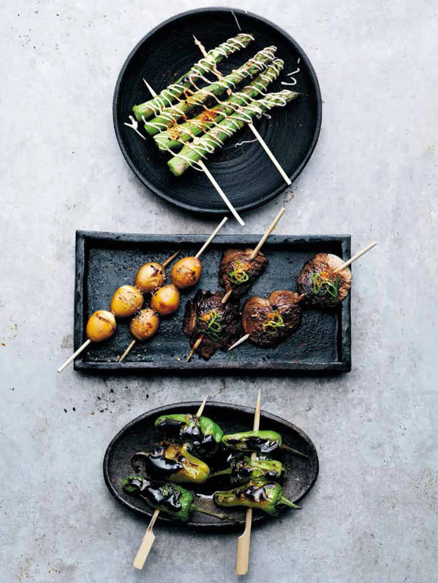 Korean BBQ & Japanese Grills: Yakitori, yakiniku, izakaya