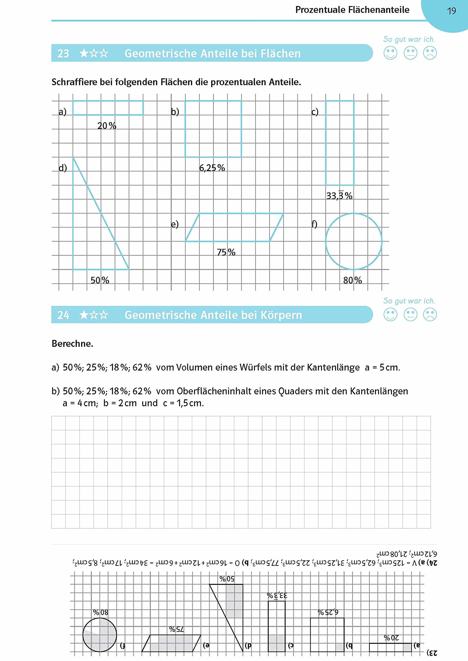 Mathe üben bis es sitzt 7./8. Klasse: 380 Kurz-Tests