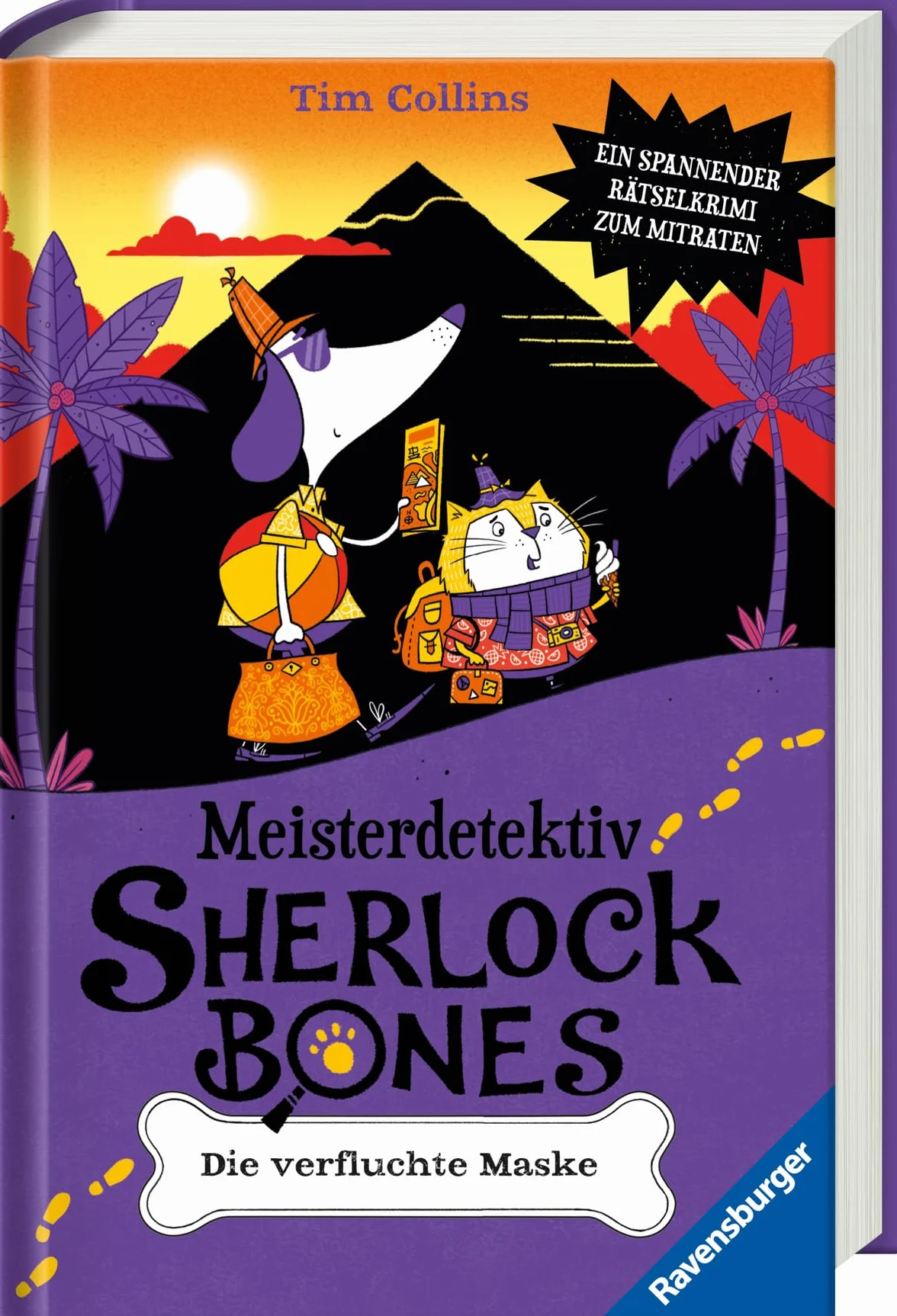 Meisterdetektiv Sherlock Bones, Band 2 - Die verfluchte Maske