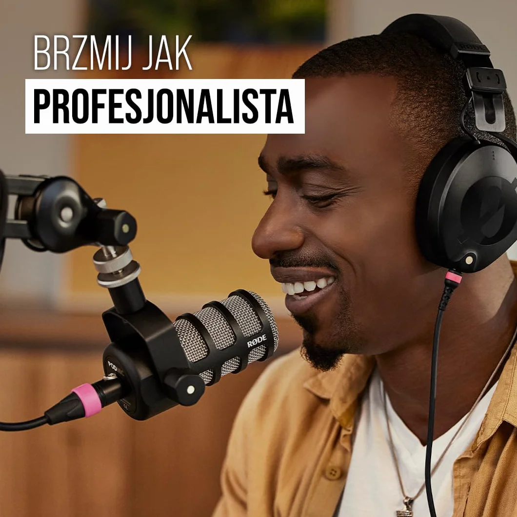 RØDE RØDE Podmic Mikrofon Dynamiczny, Czarny, L
