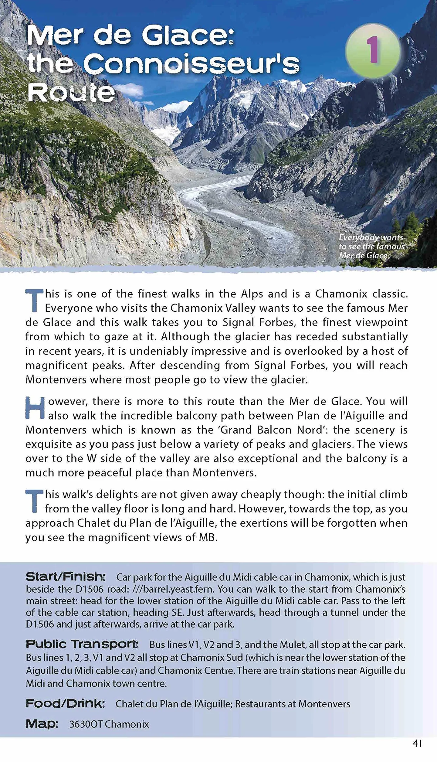 Walking Chamonix Mont Blanc: Real IGN Maps 1:25,000: 2