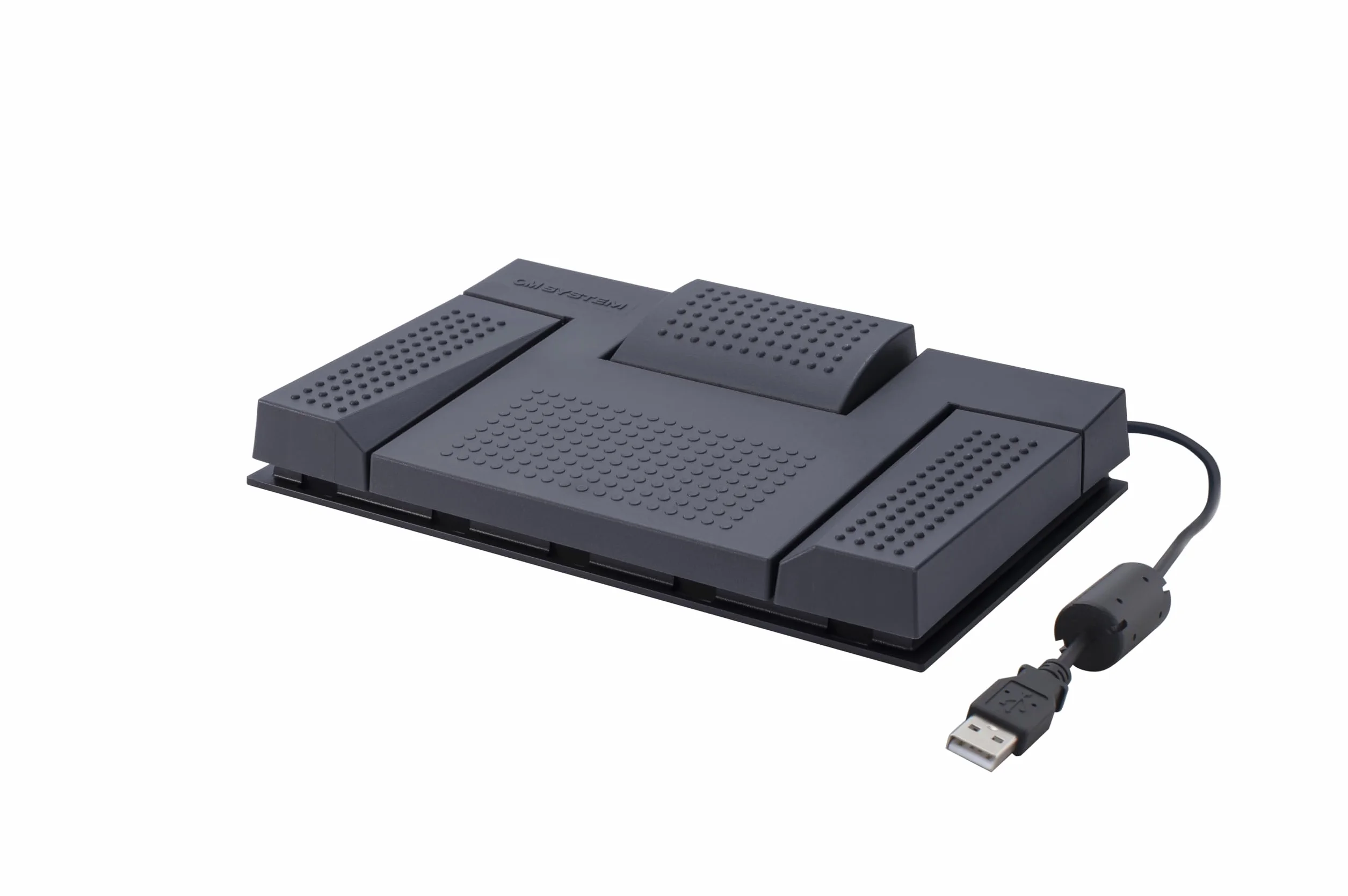 OM SYSTEM RS28N pedał USB z 3 przyciskami – Profesjonalne sterowanie transkrypcją, kompatybilny z oprogramowaniem, wygodna obsługa, trwała konstrukcja