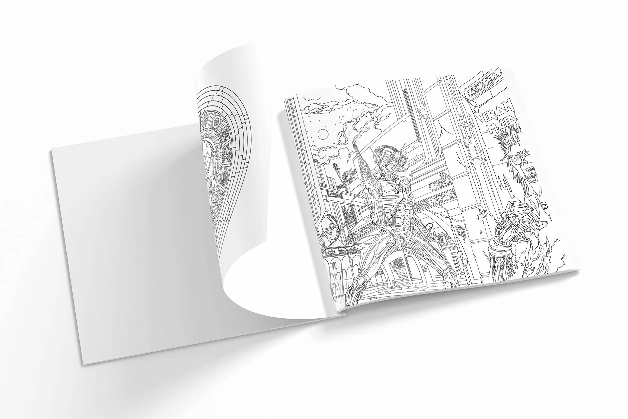 The Official Iron Maiden Colouring Book