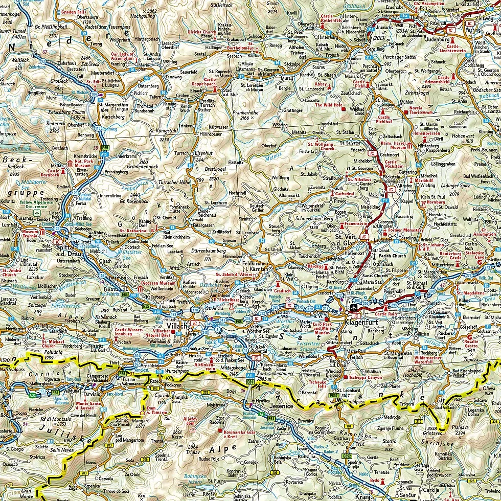 ALPS 1/600.000: Adventure Maps: 3321
