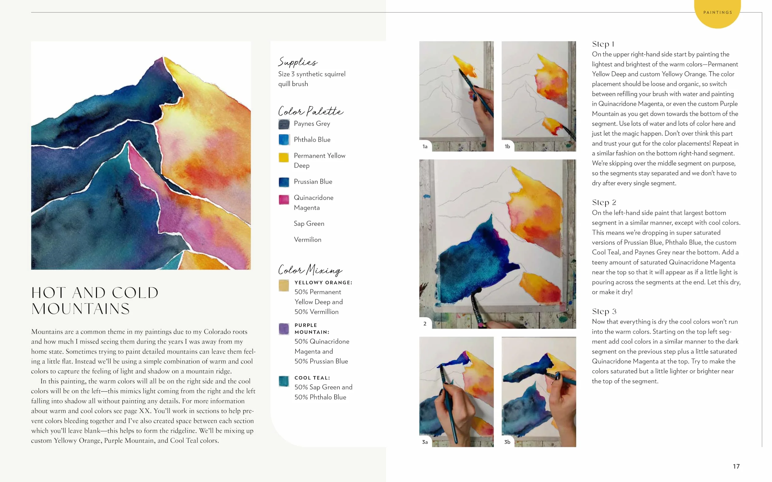 Learn to Watercolor: 20 Step-By-Step Beginner-Friendly Lessons on Watercolor Paper - Includes Watercolor Pad with Sketches - No Drawing Required!
