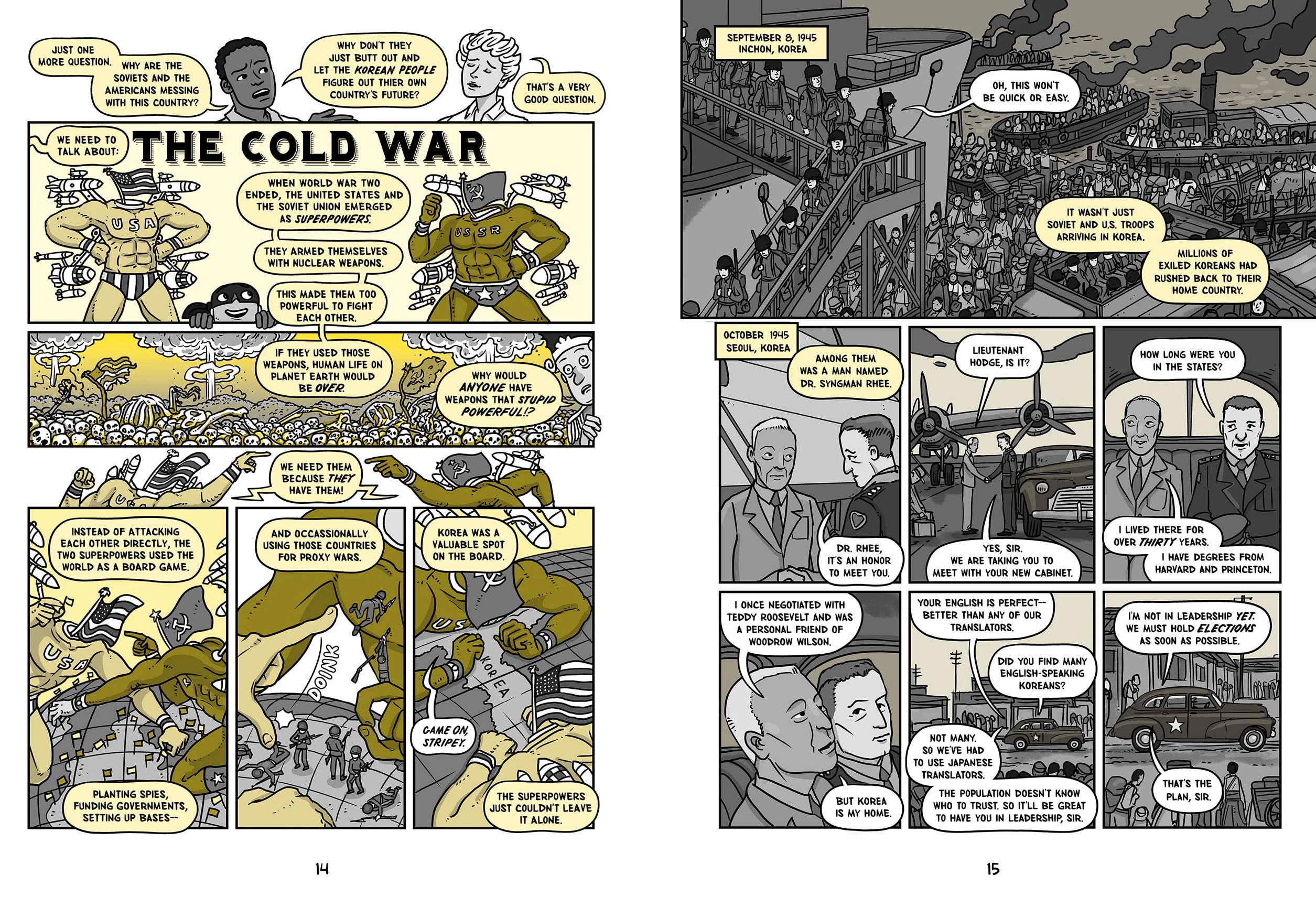 Cold War Correspondent (Nathan Hale's Hazardous Tales #11): A Korean War Tale