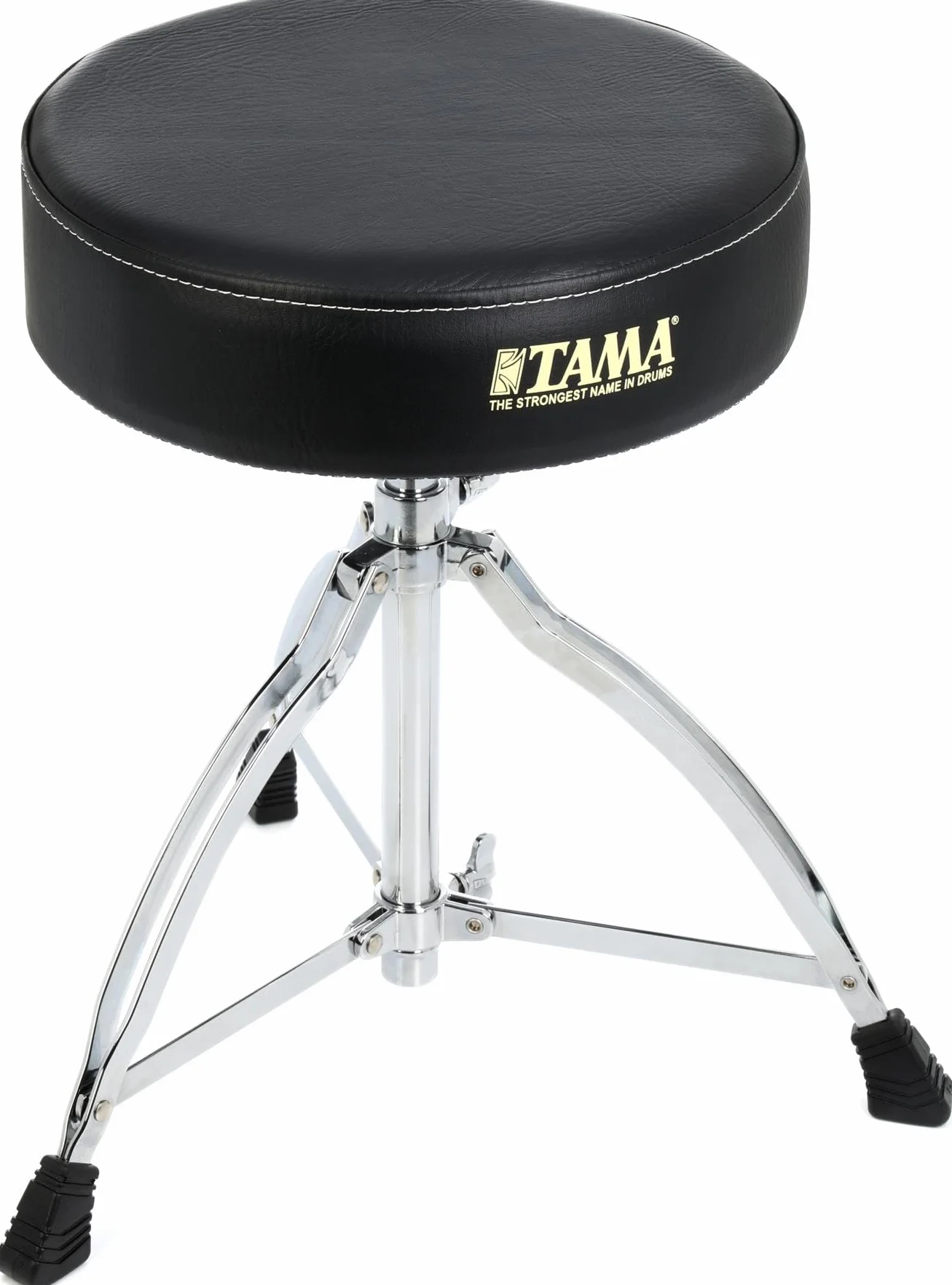 Tama Standardowy tron Drum taboret - okrągły 3-nożny - akcesoria perkusyjne (HT130)