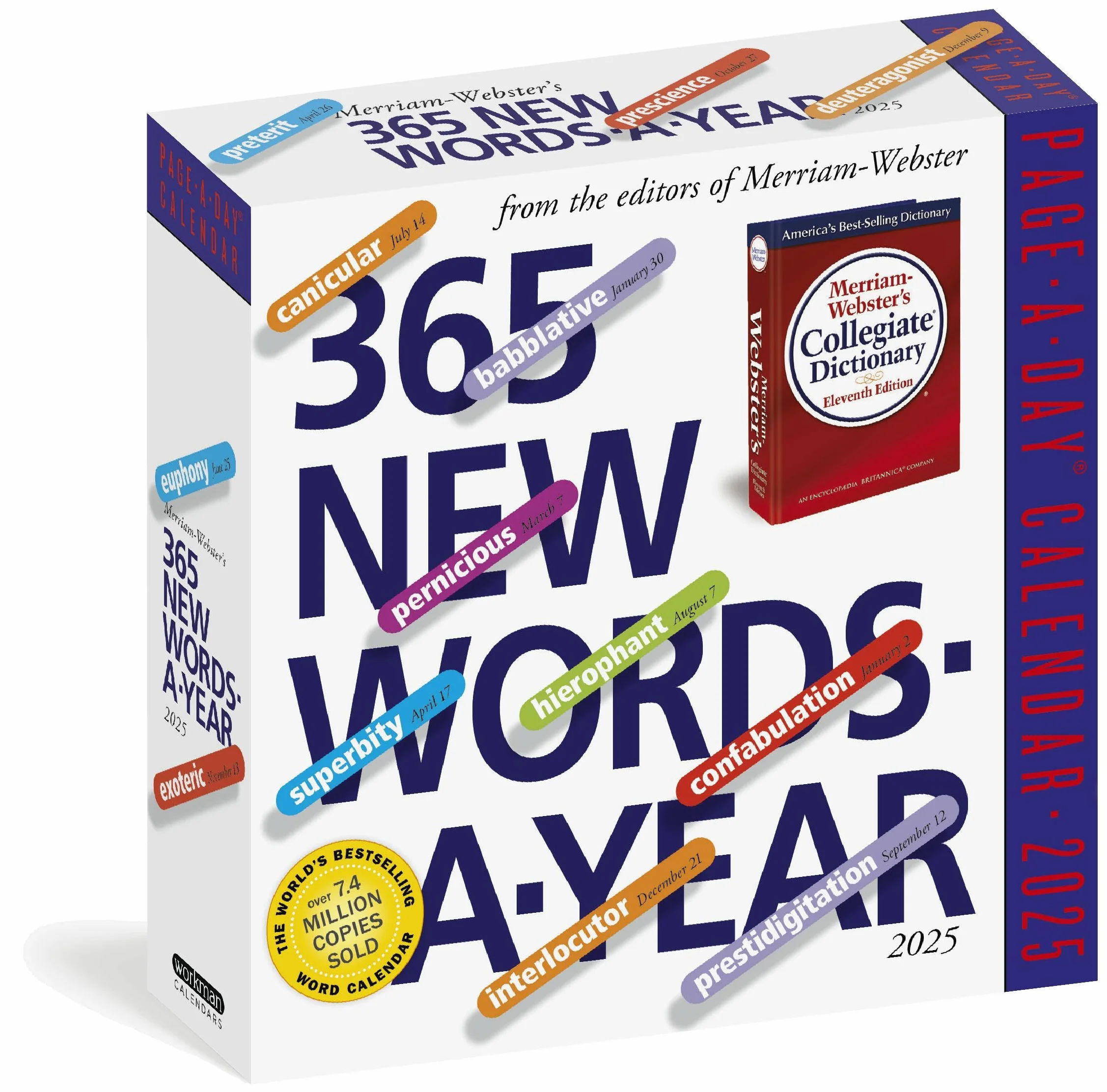 365 New Words-A-Year Page-A-Day® Calendar 2025: From the Editors of Merriam-Webster