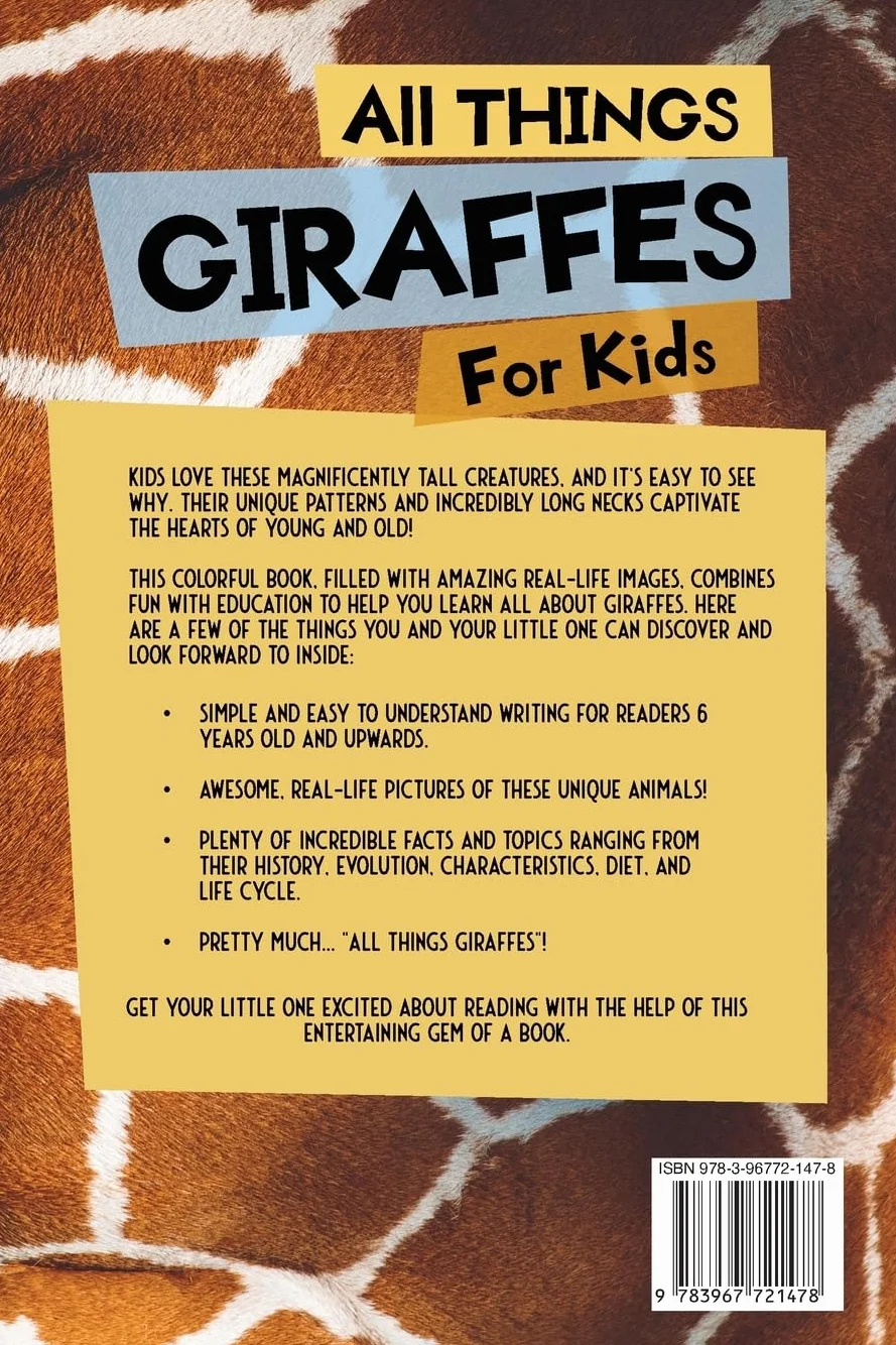 All Things Giraffes For Kids: Filled With Plenty of Facts, Photos, and Fun to Learn all About Giraffes