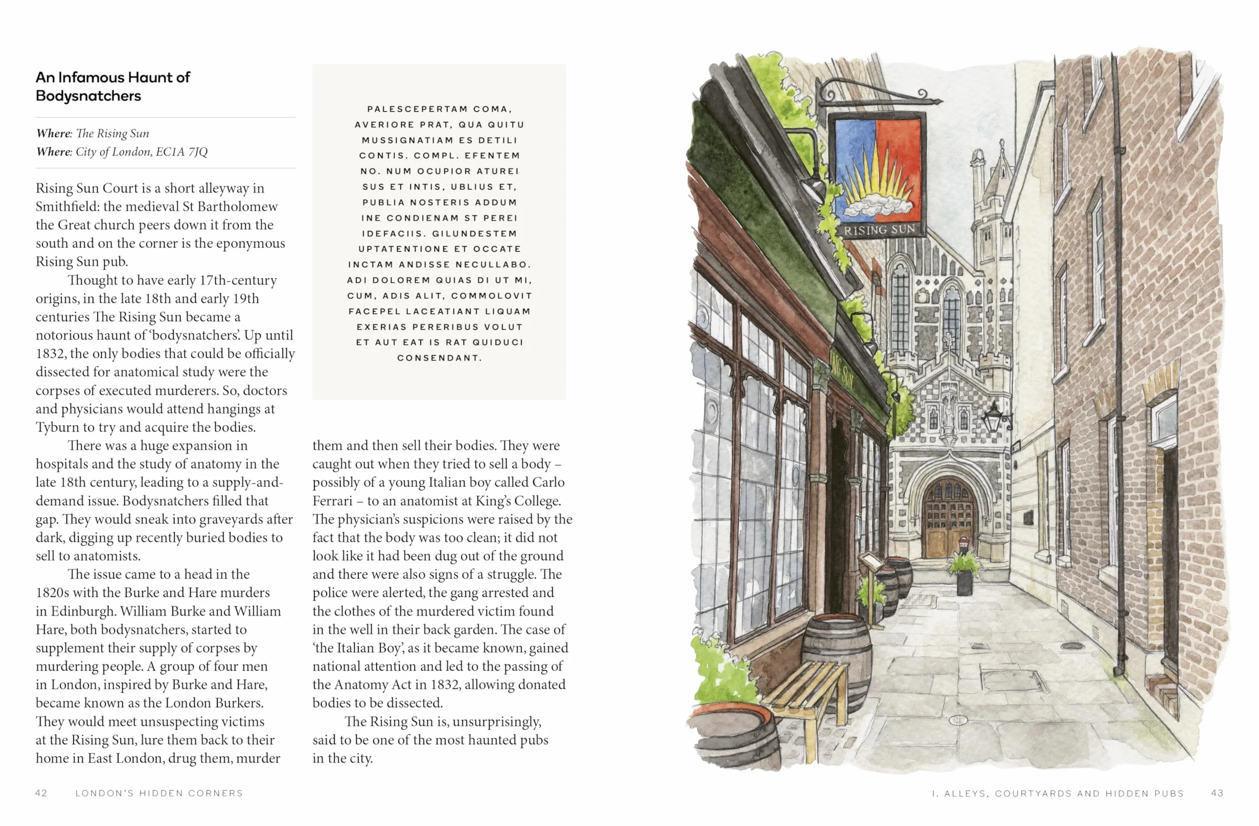London: The Hidden Corners for Curious Wanderers: The Sunday Times Bestseller